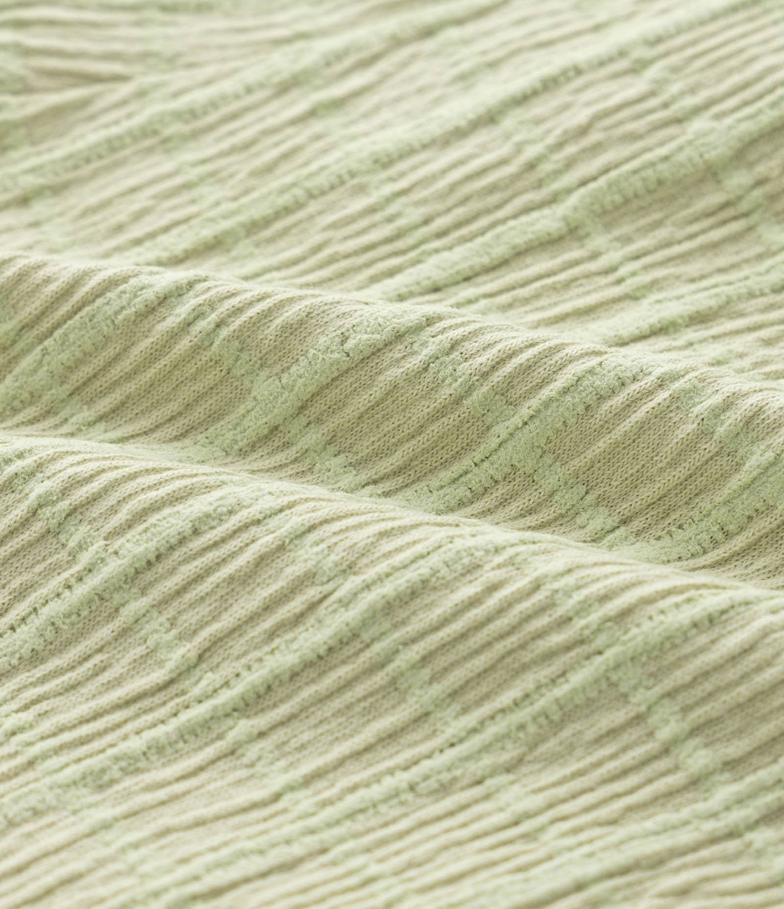 Conjunto Infantil Texturizado com Batinha e Short com Bolsos - Tam 1 A 6 Anos Verde Claro 6