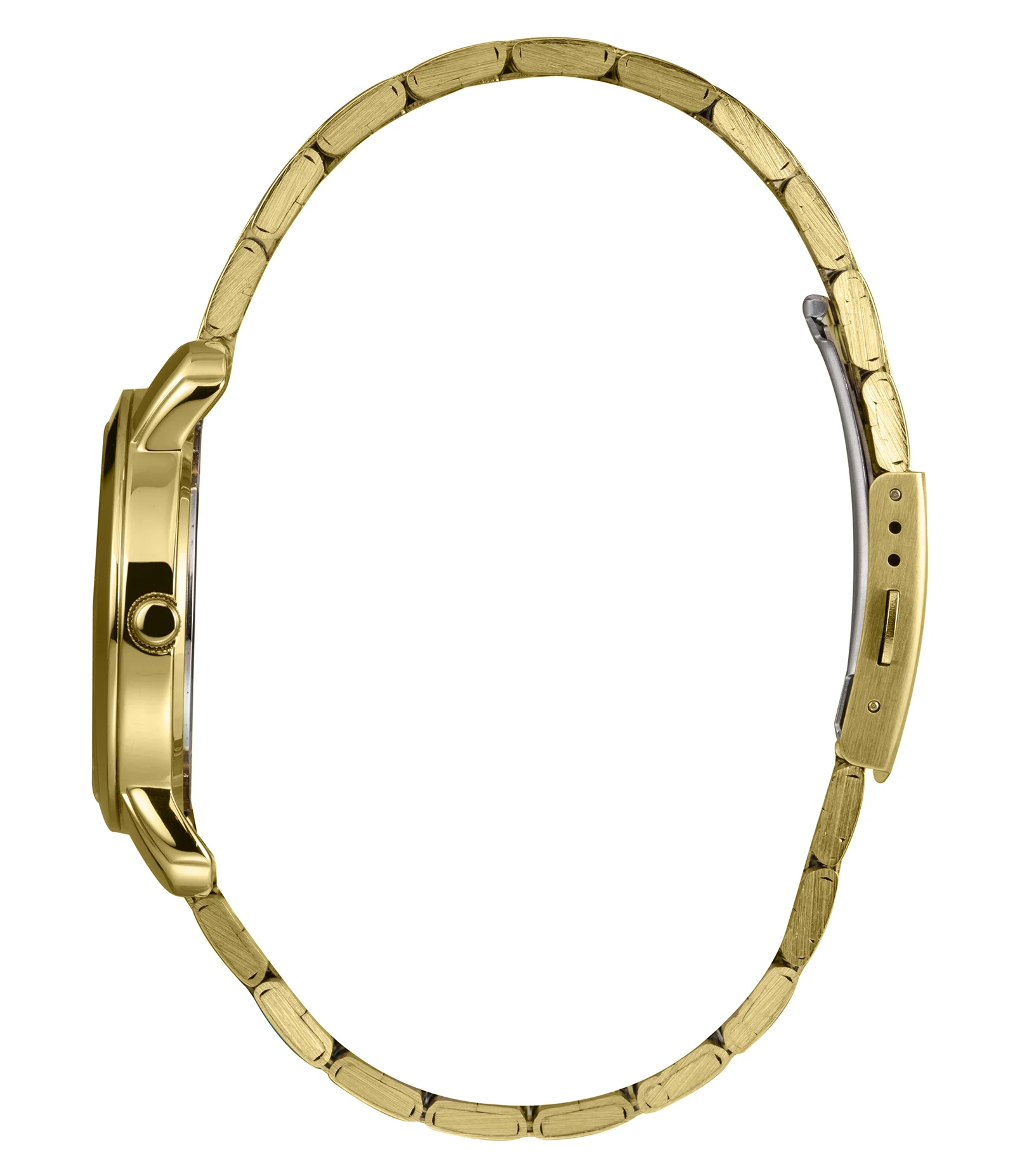 Relógio Analógico Aço Lince Dourado 2