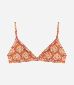 Biquini Top Triângulo Fixo em Microfibra