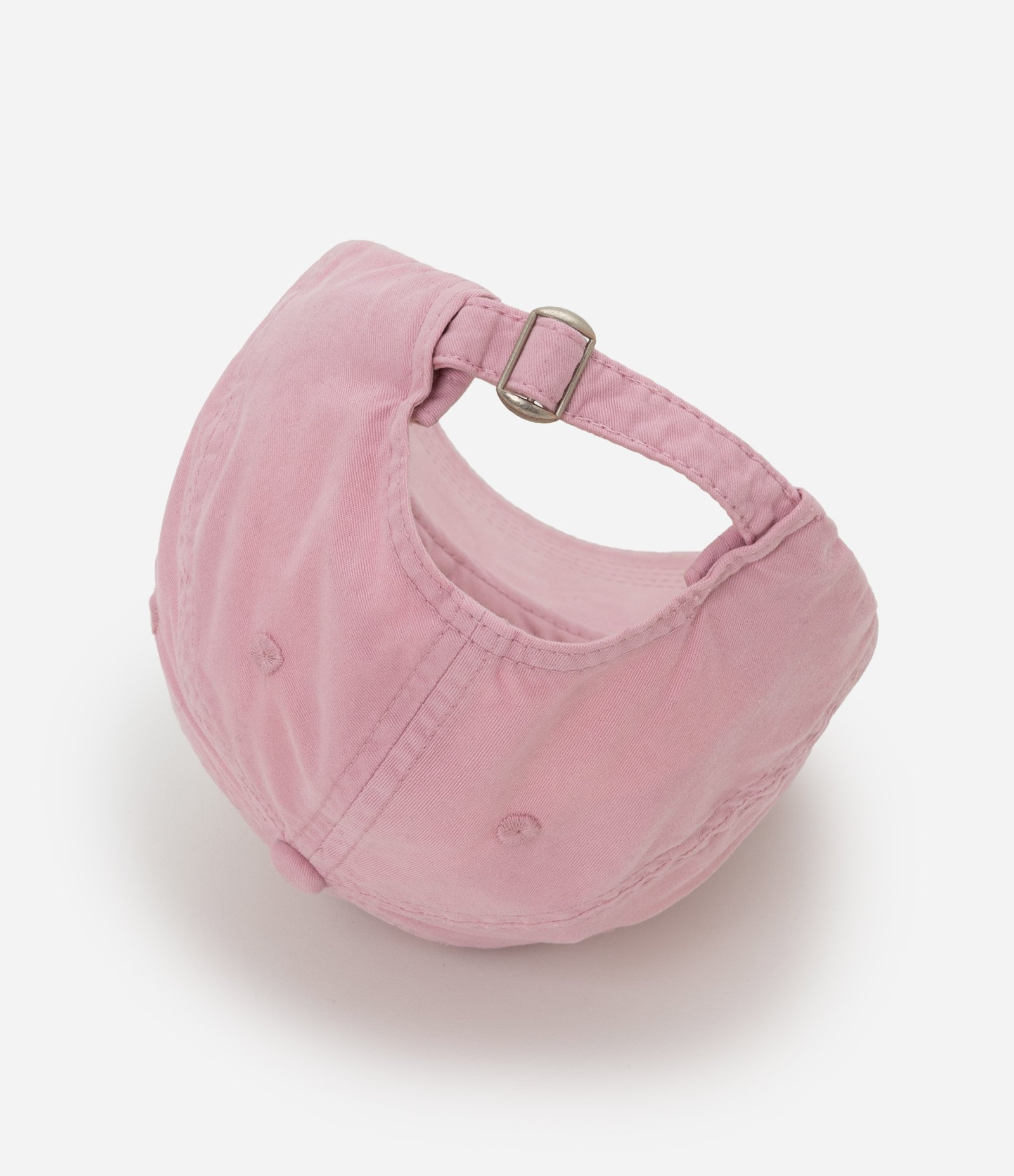 Boné em Sarja com Aba Curva e Bordado Lover Rosa 3