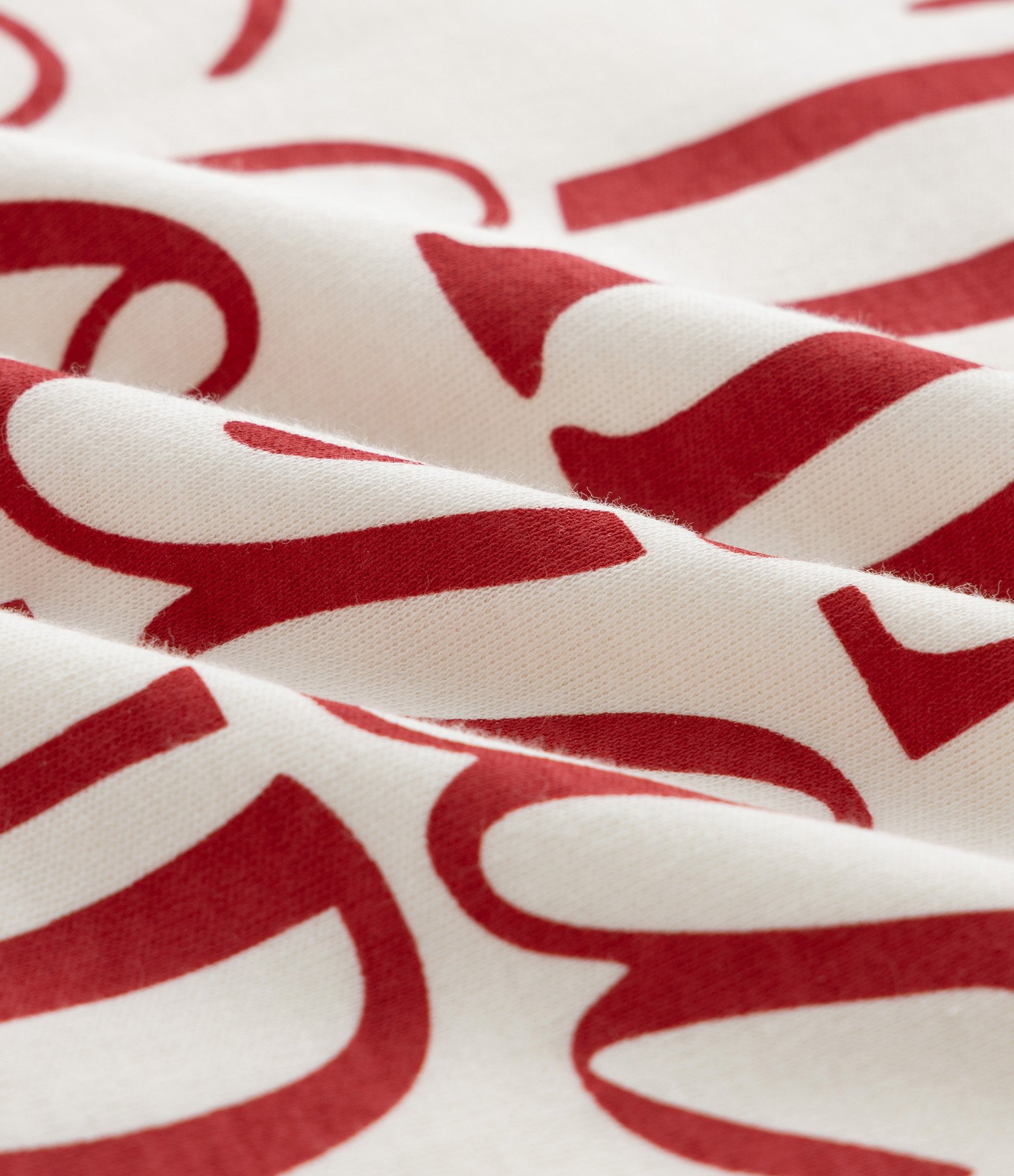 Camiseta Oversized em Suedine Estampa Cerejas Curve & Plus Size Off White 3