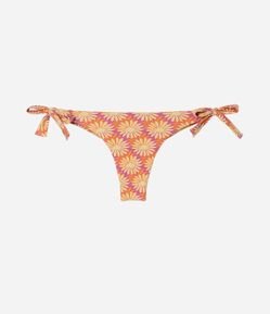 Biquini Bottom Estampado Empina Bumbum em Microfibra