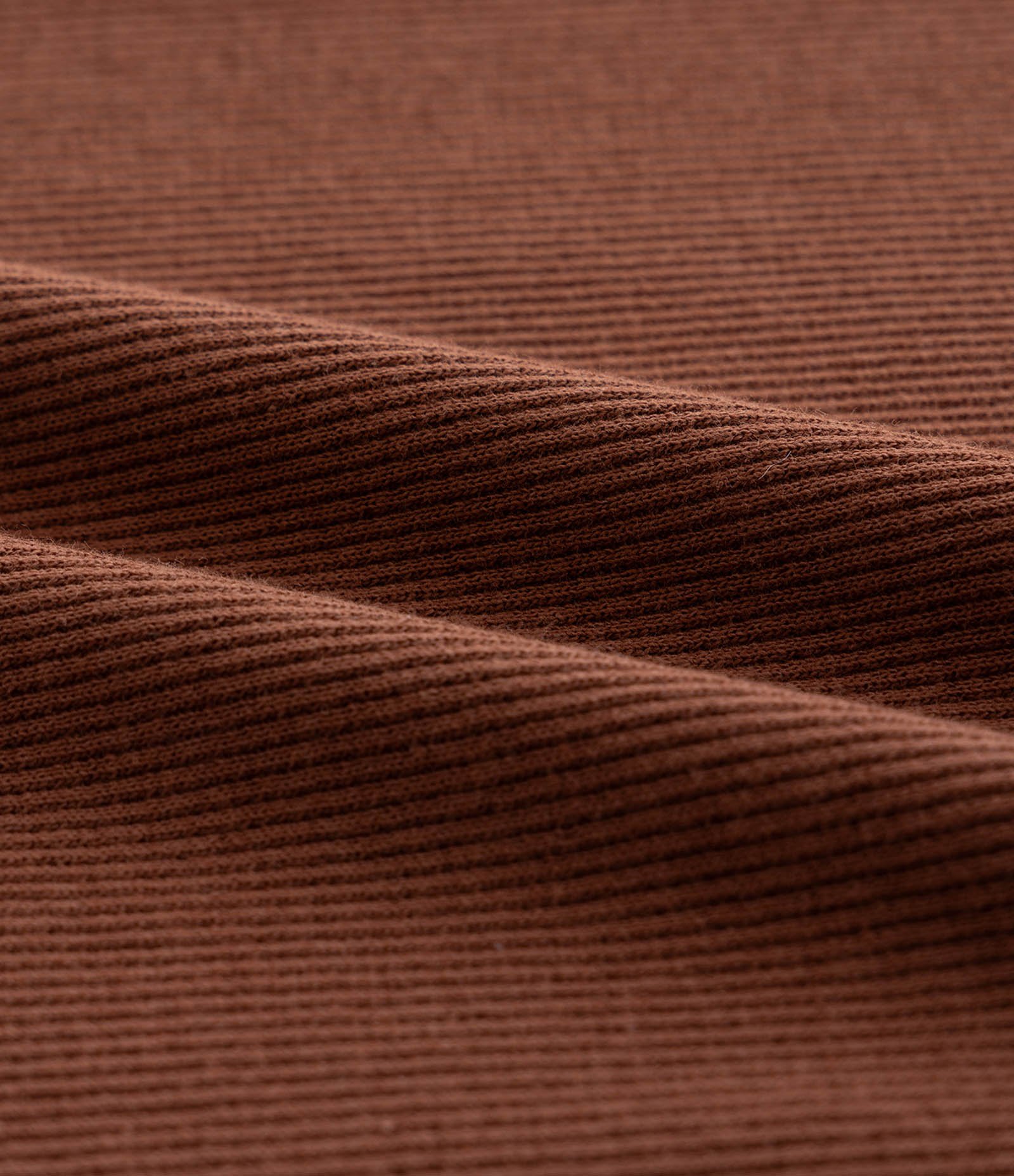 Saia Midi Canelada com Fenda Curve & Plus Size Marrom 3