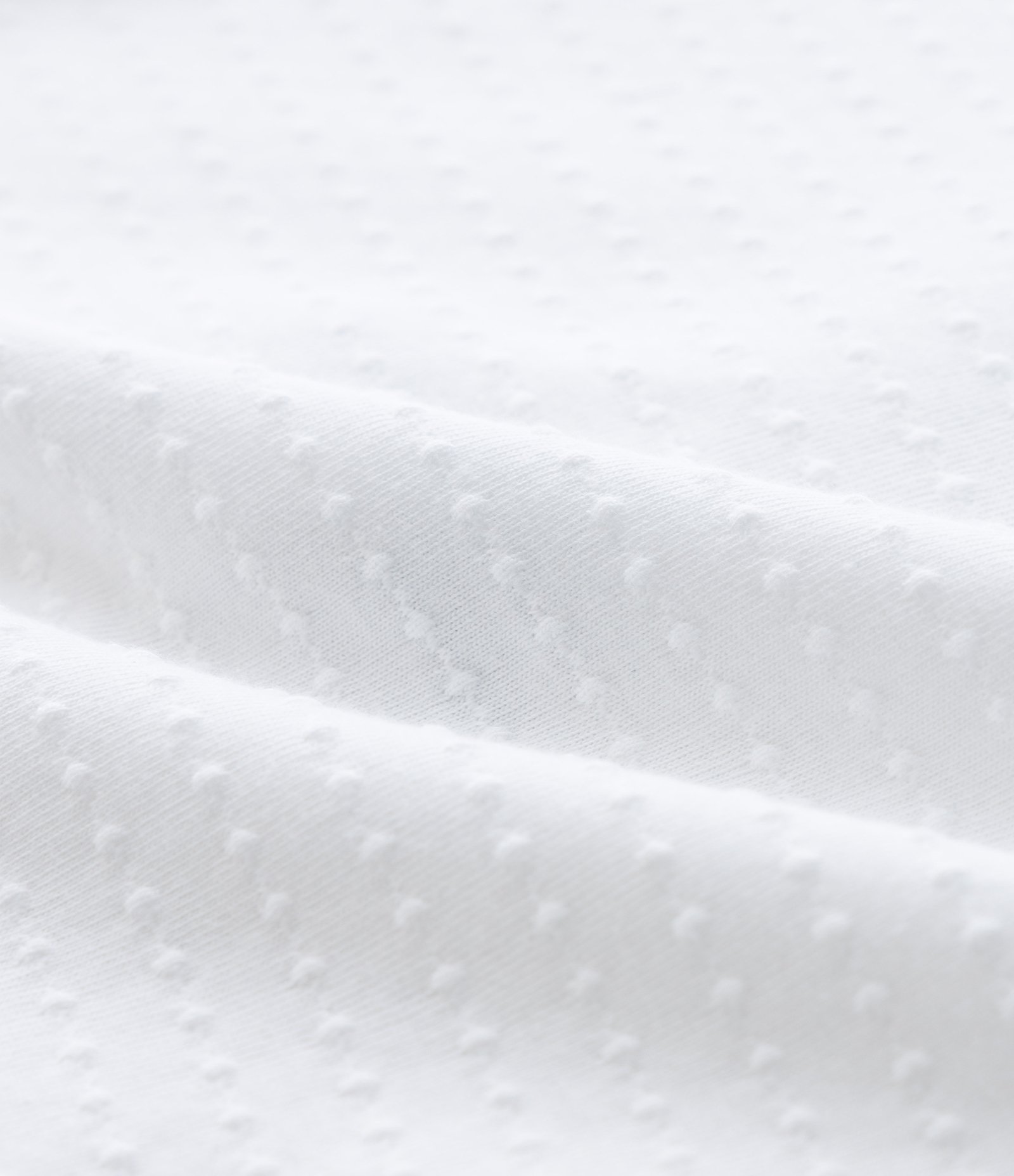 Blusa Infantil com Lacinhos Aplicados e Texturizada - Tam1 a 6 Anos Branco 3