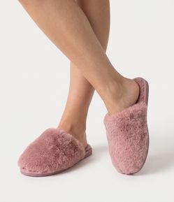 Pantufa Fechada Peluciada