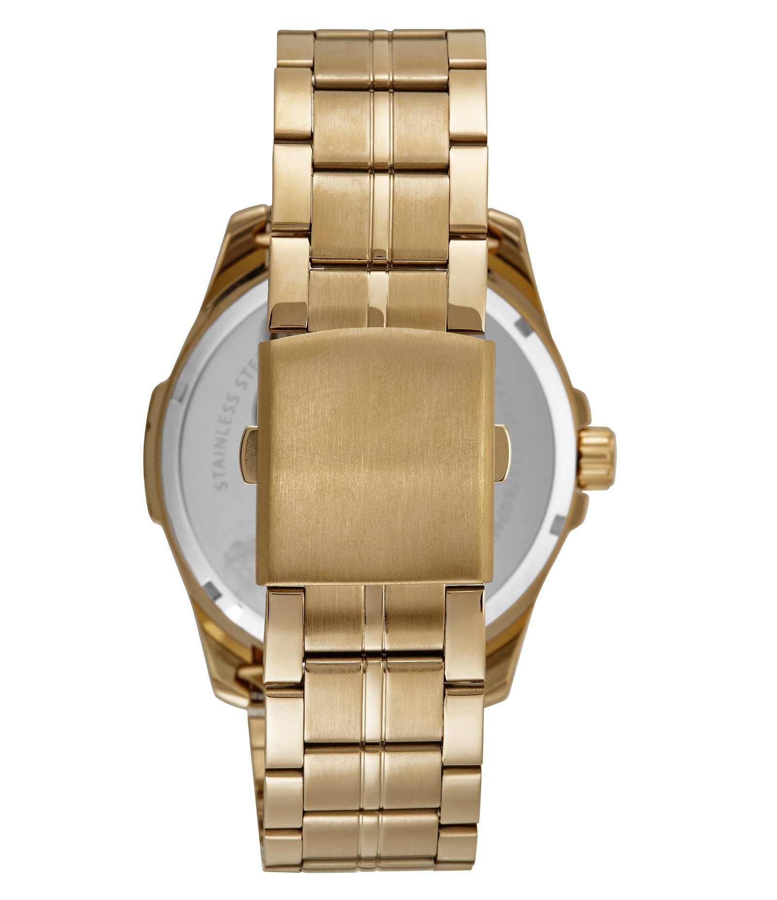 Relógio Cronógrafo Aço Mondaine  Dourado 4