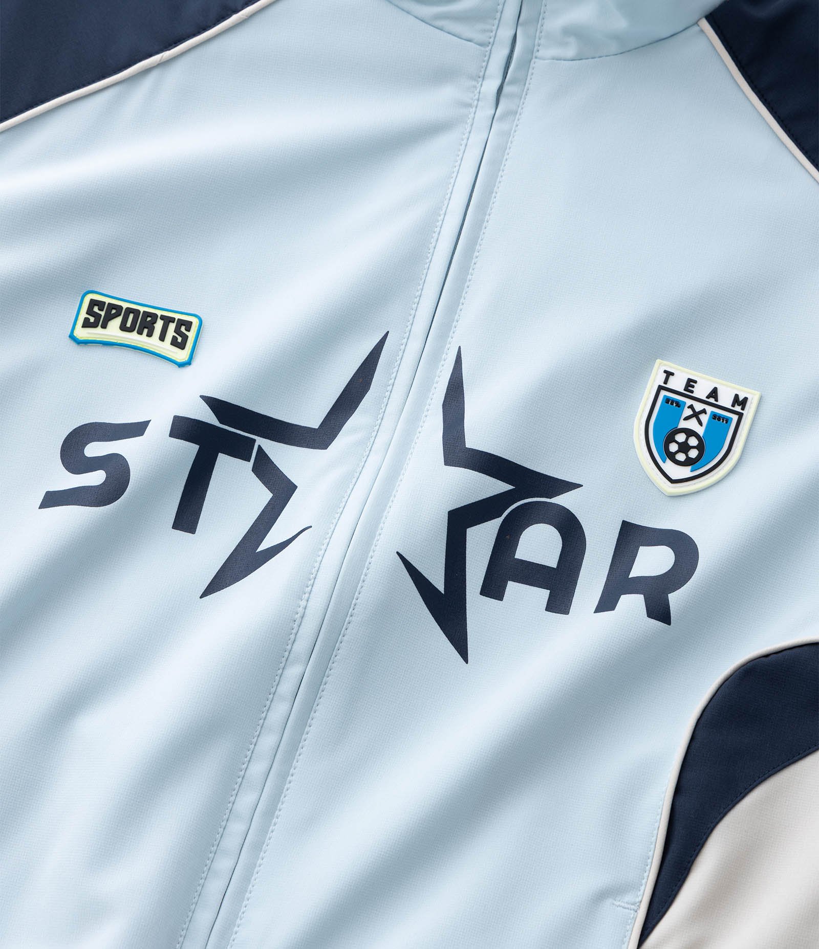 Jaqueta Infantil Quebra-Vento Esportiva - Tam 5 A 14 Anos Azul 8