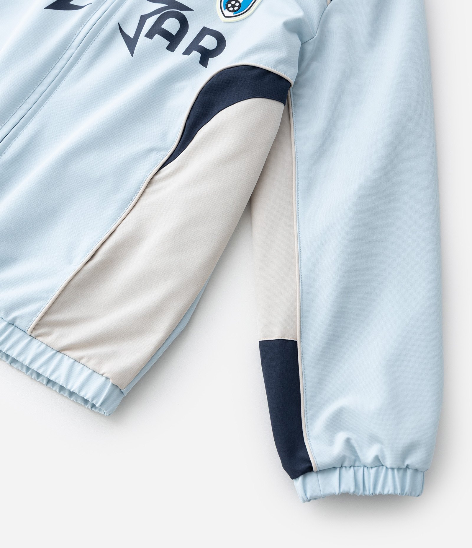 Jaqueta Infantil Quebra-Vento Esportiva - Tam 5 A 14 Anos Azul 4