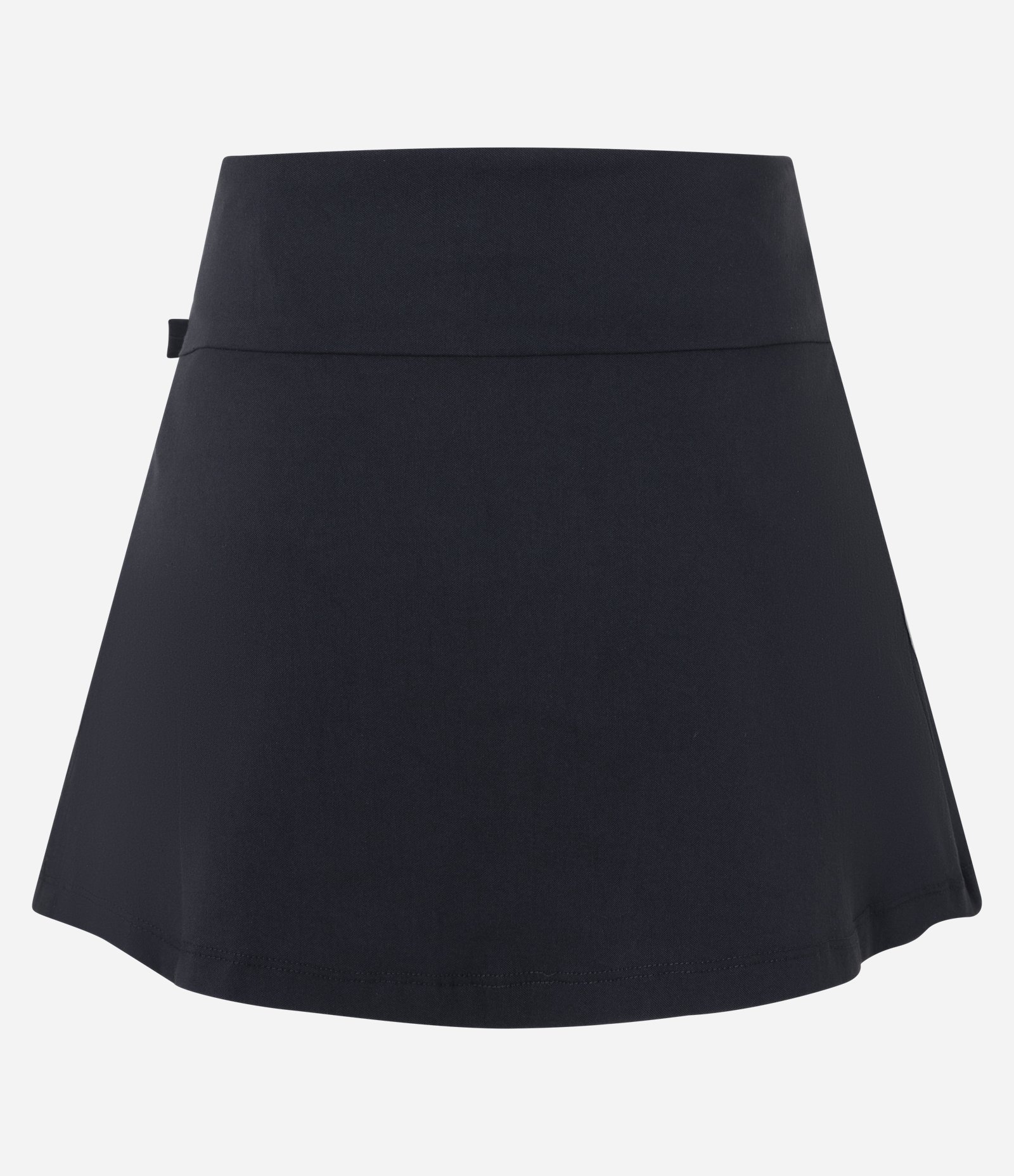 Short Saia em Bengaline com Fivela Lateral Preto 6
