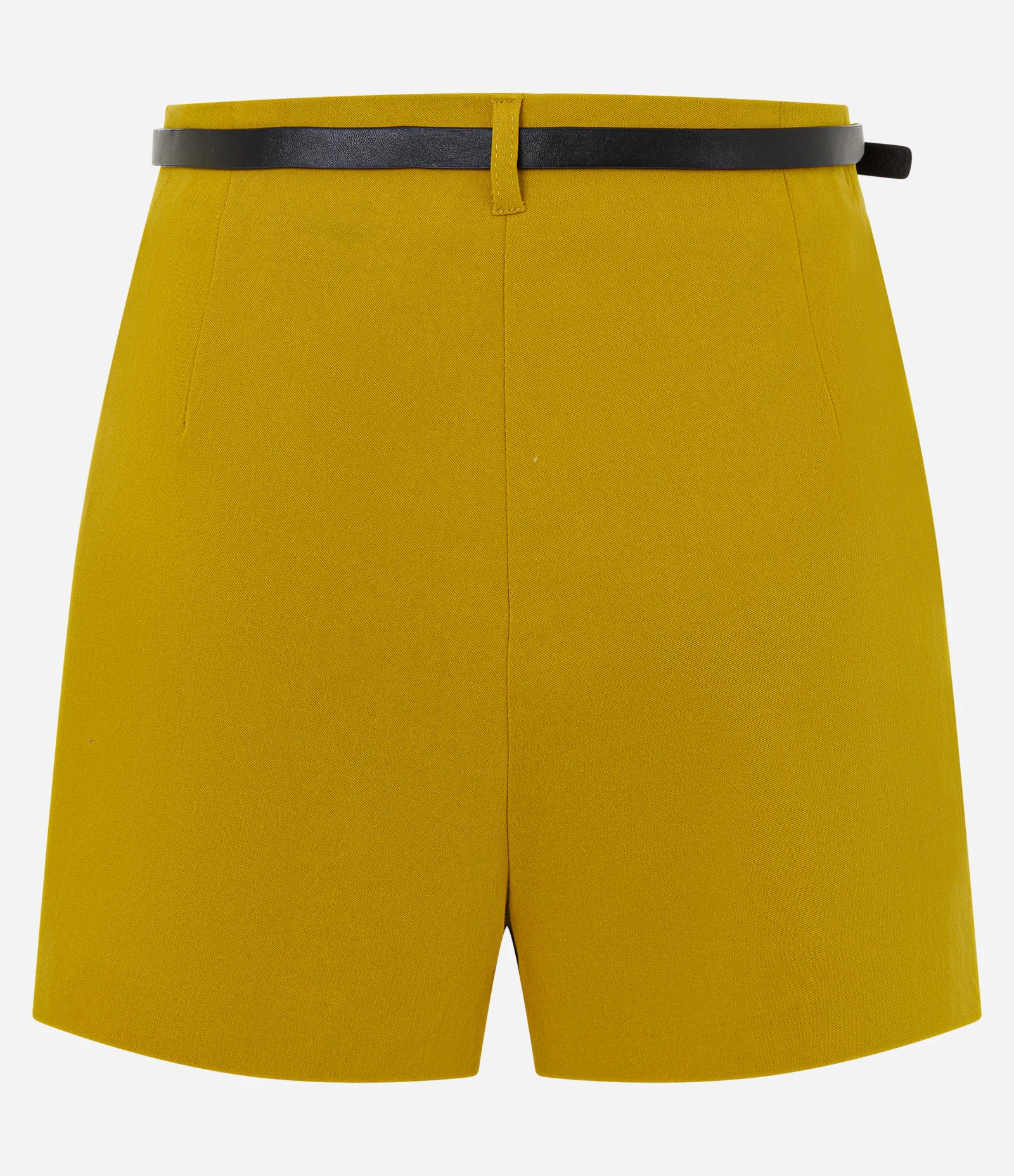 Short Saia em Bengaline com Cinto e Fenda Frontal Verde 6