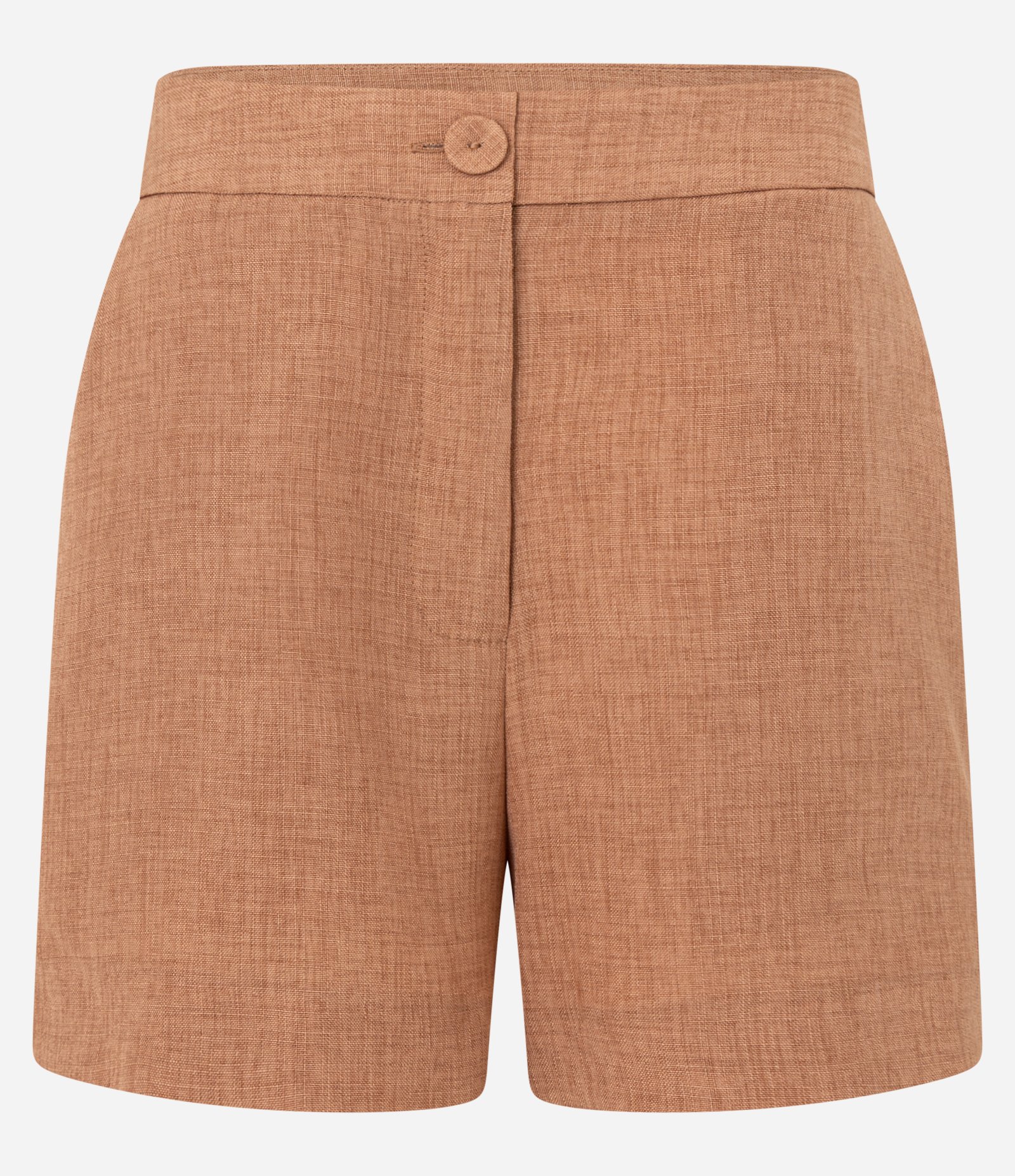 Short Reto Alfaiatado com Pences Terracota 5