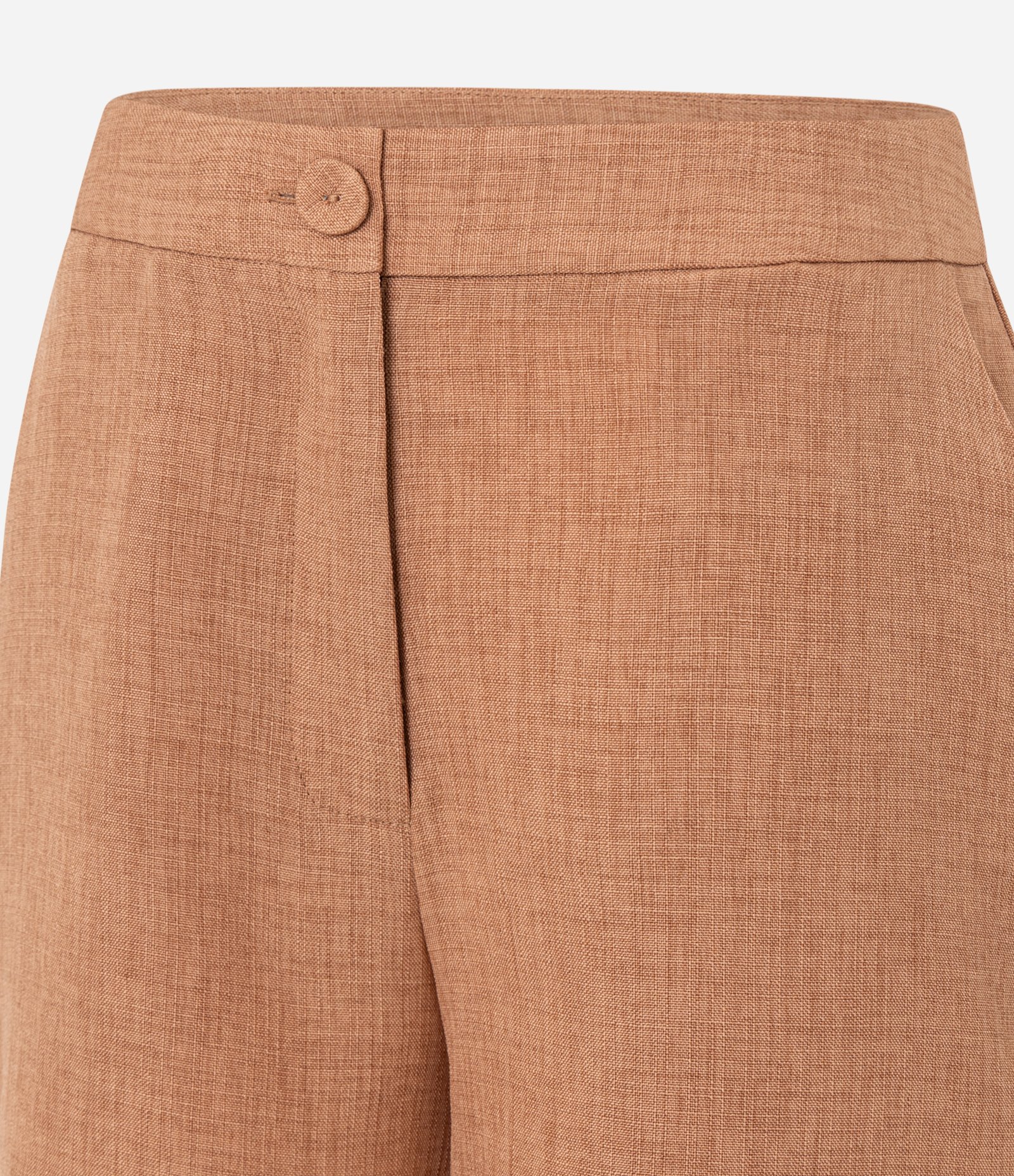 Short Reto Alfaiatado com Pences Terracota 6