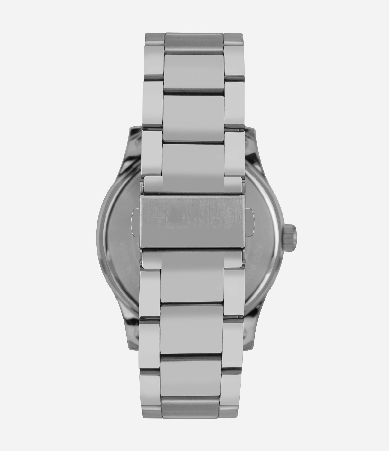 Relógio Analógico Aço Technos Prata 2