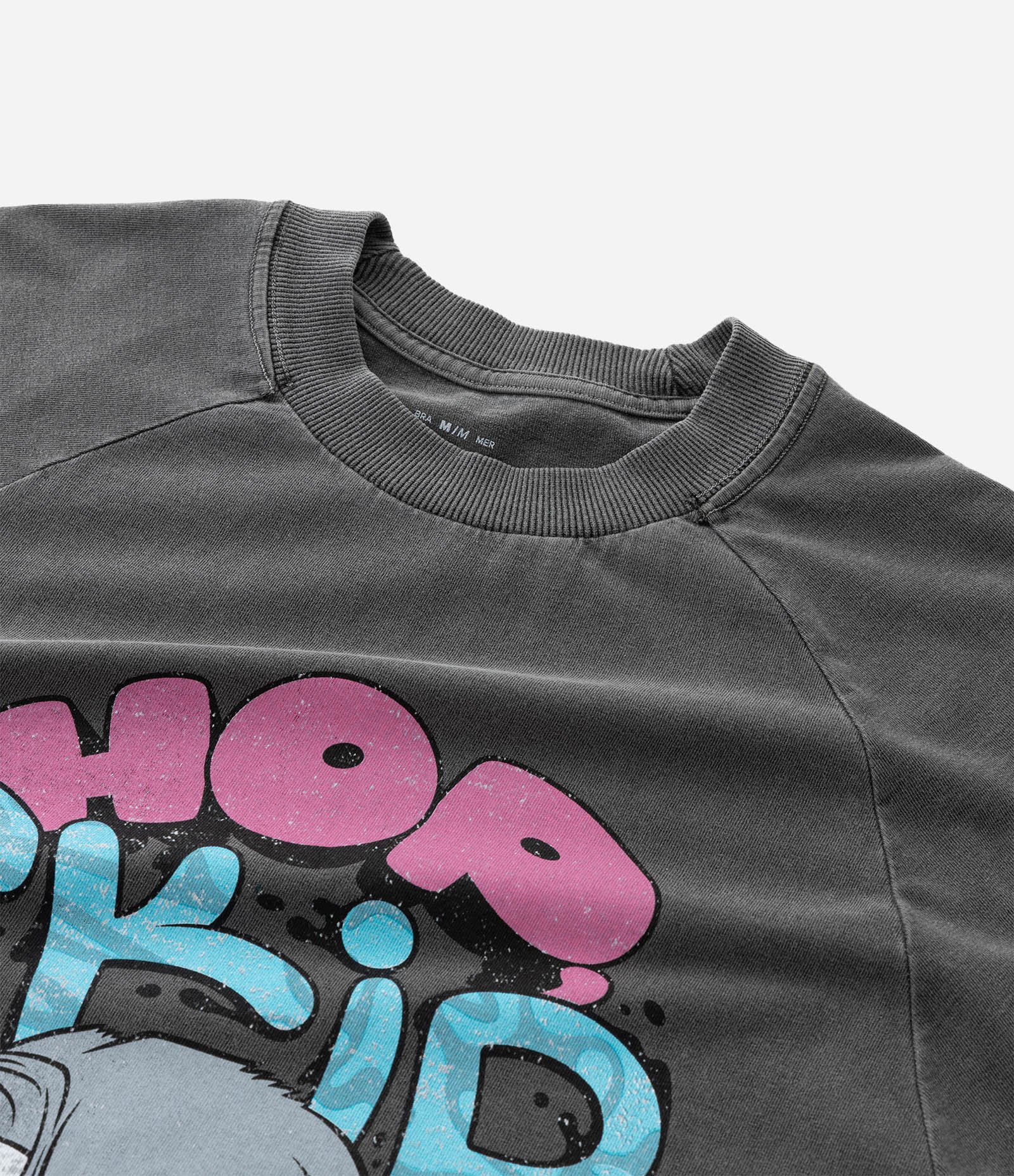 Regata Boxy em Algodão Estonado com Estampa Looney Tunes Preto 4