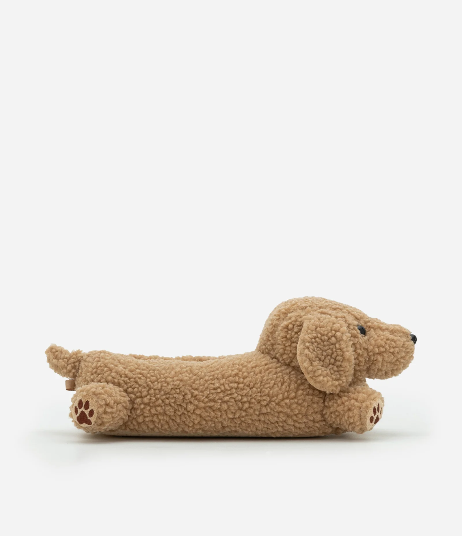 Pantufa Cachorrinho Fechada Marrom 1