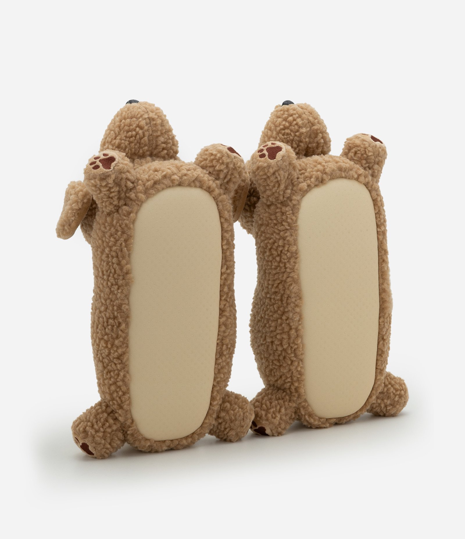 Pantufa Cachorrinho Fechada Marrom 4