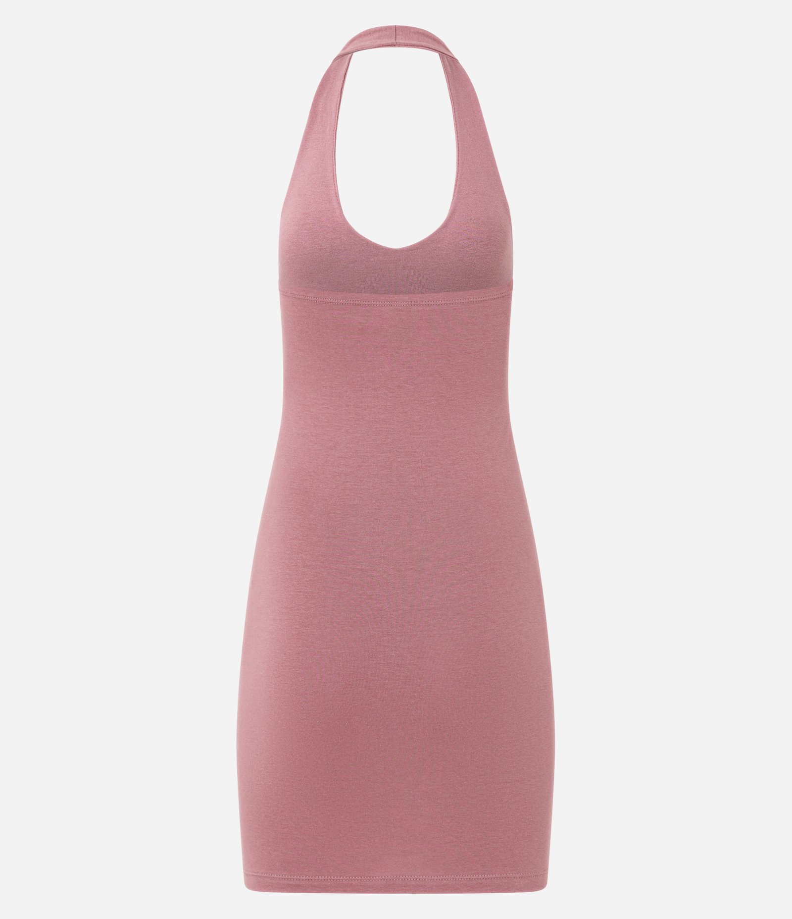 Vestido Curto em Algodão em Frente Única Rosa 2