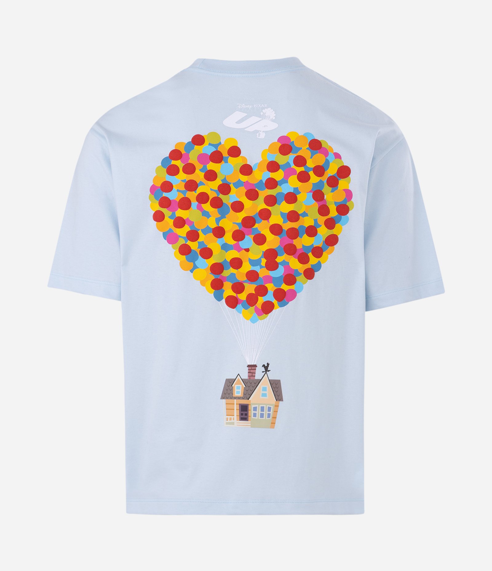 Camiseta Boxy em Algodão com Estampa Up Altas Aventuras Azul 6