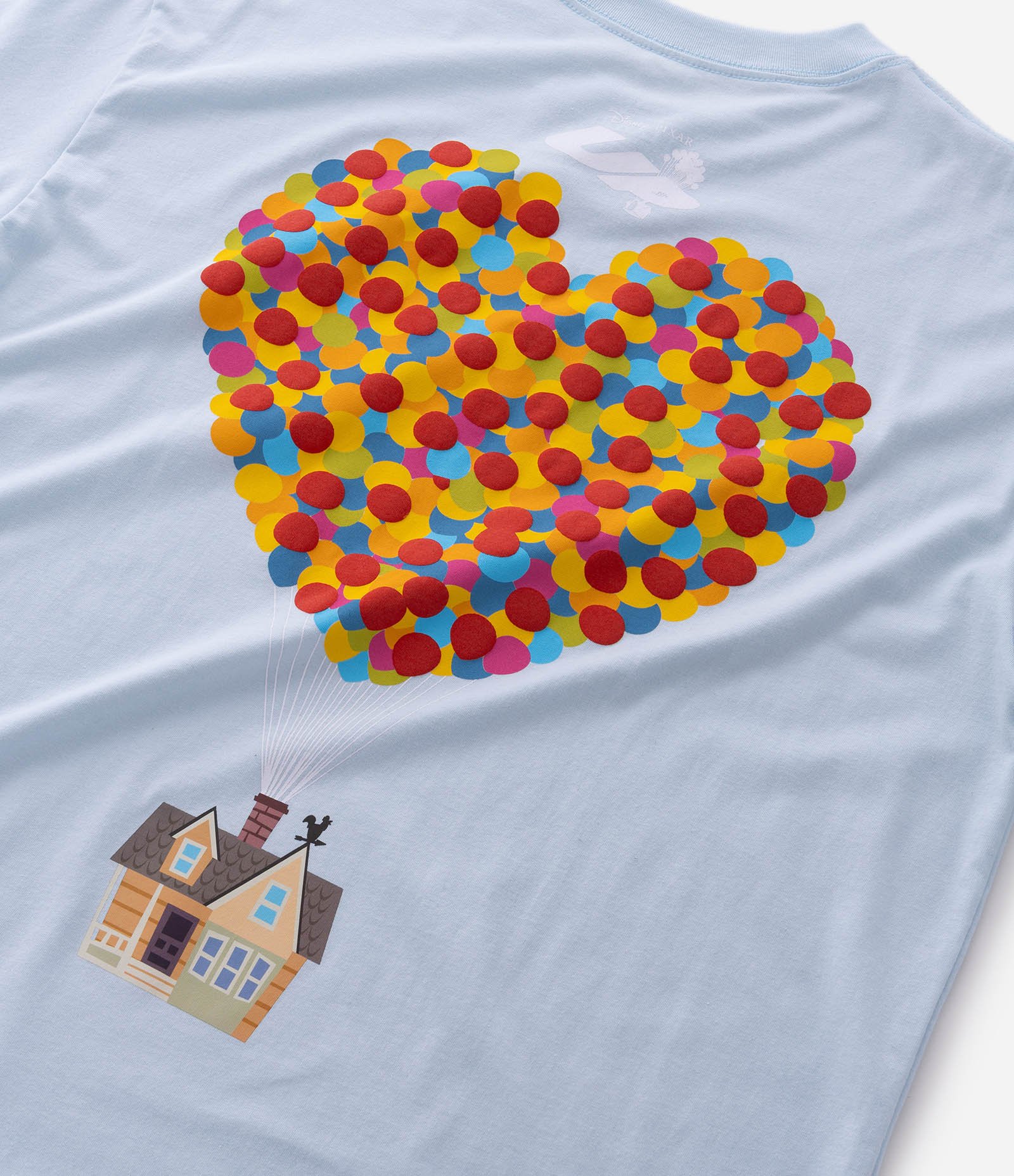 Camiseta Boxy em Algodão com Estampa Up Altas Aventuras Azul 9