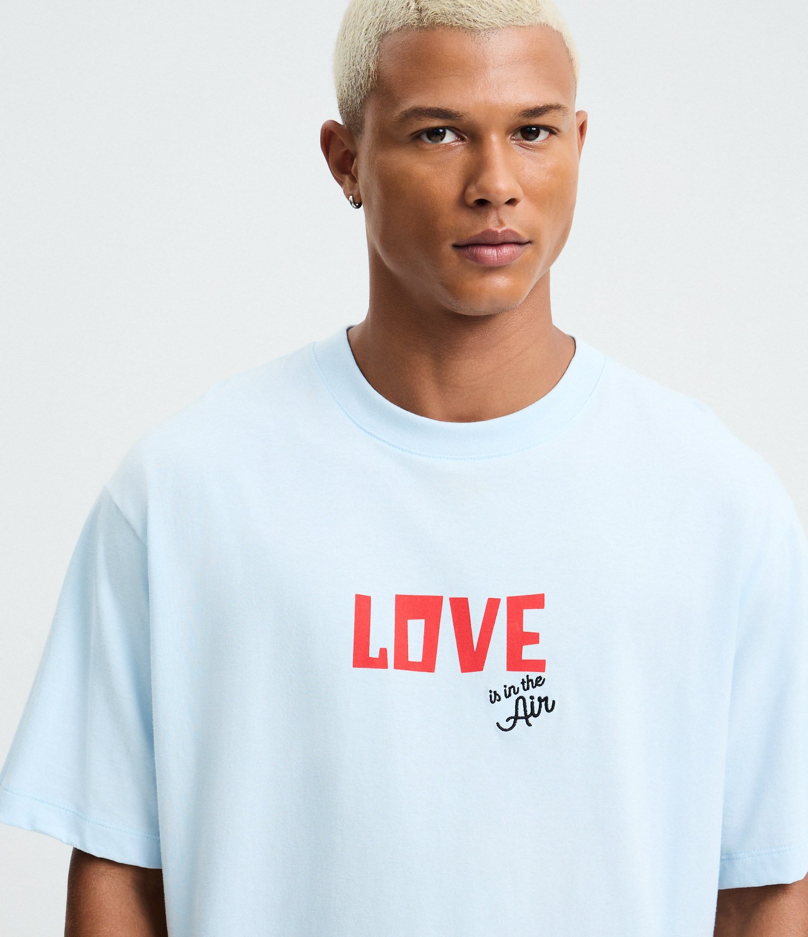 Camiseta Boxy em Algodão com Estampa Up Altas Aventuras Azul 4