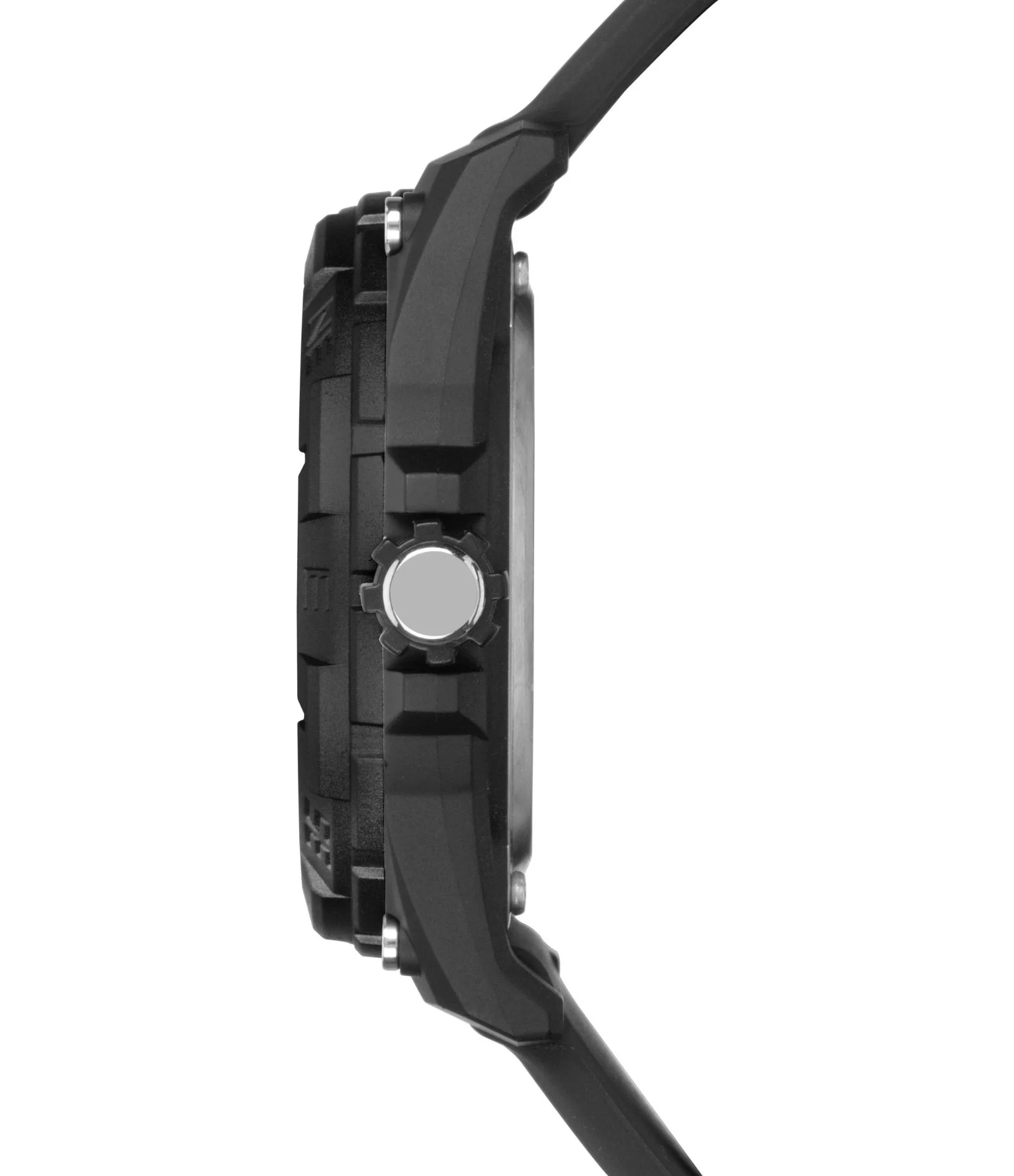 Kit Relogio Analógico Masculino com Caixa em Polímero 0 e Pulseira em Silicone Mormaii Preto 2