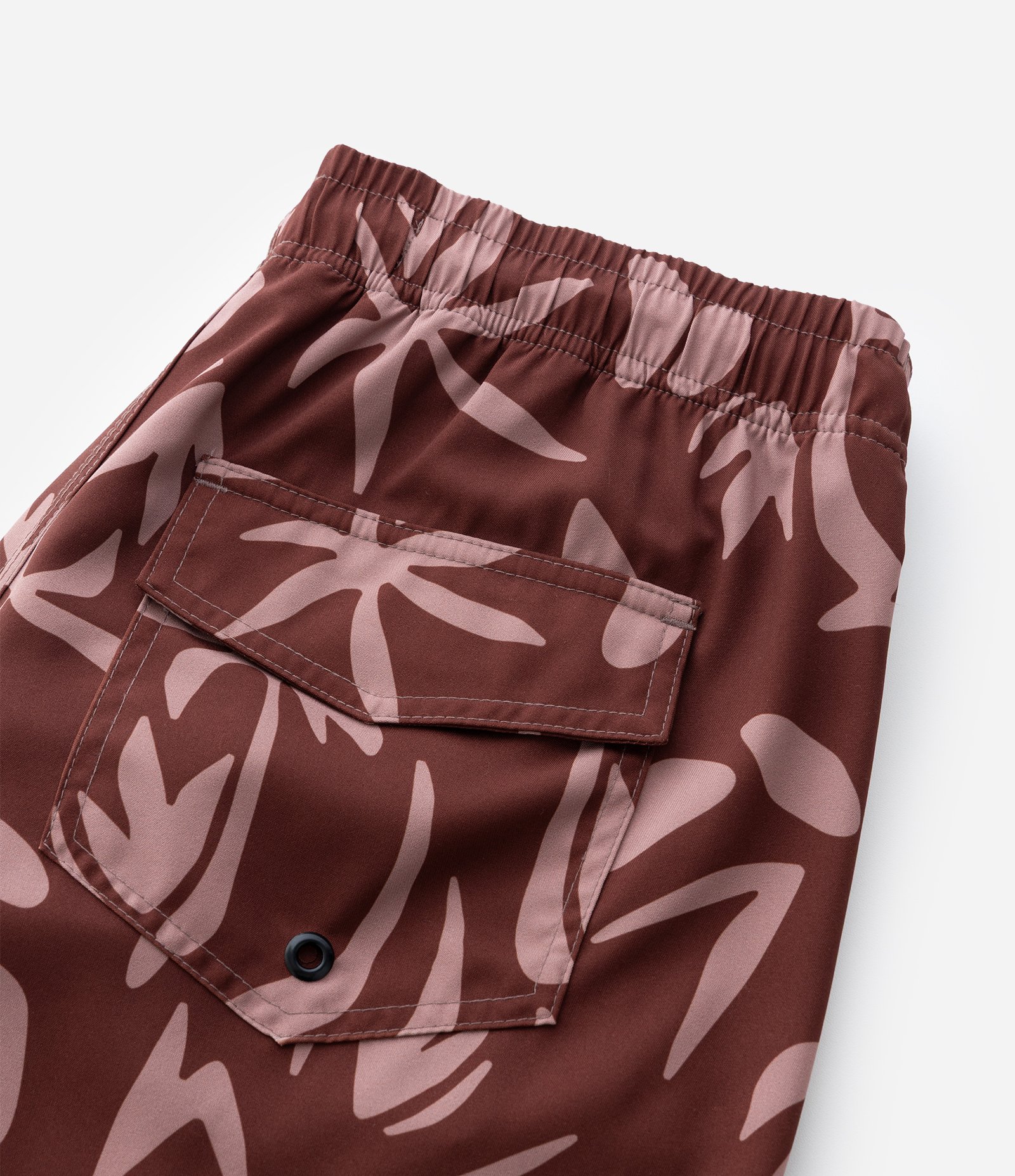 Bermuda Estampada com Forro Interno Vermelho 7