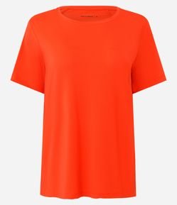 Camiseta Esportiva Manga Curta em Poliamida