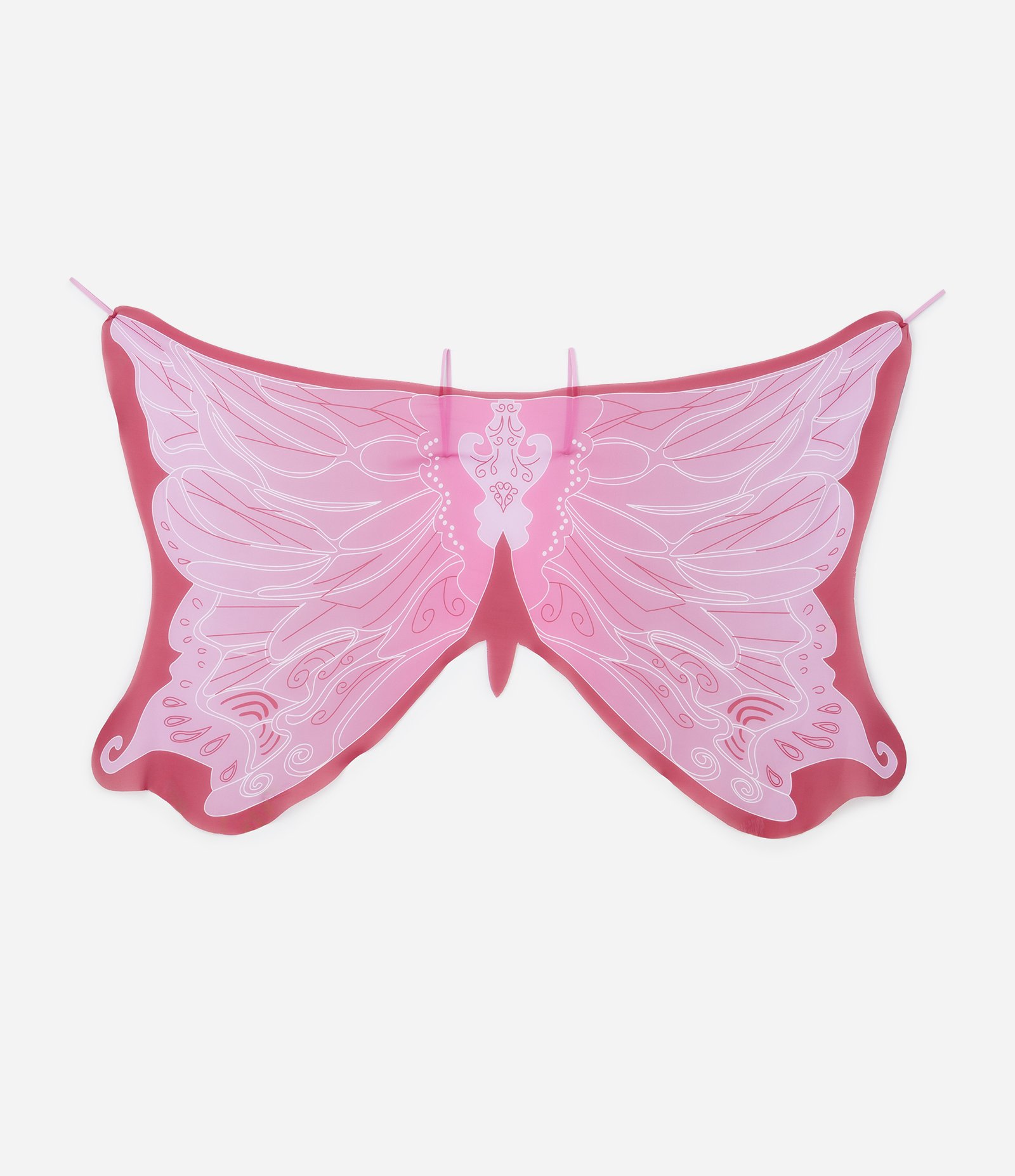 Acessório Infantil Asa de Borboleta Estampado - Tam Único Rosa 1