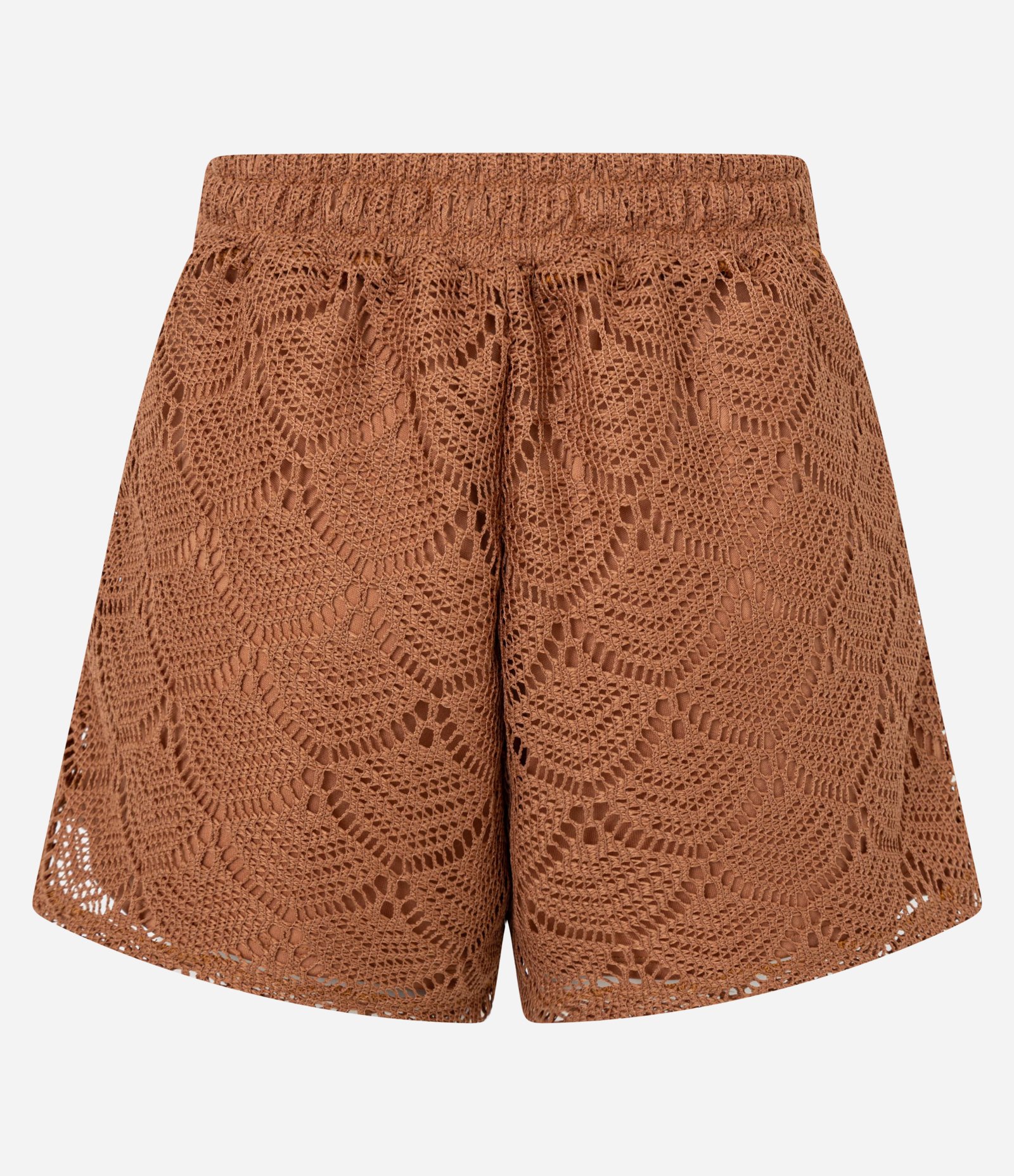 Short Curto Texturizado com Cós Elástico Thrush 8