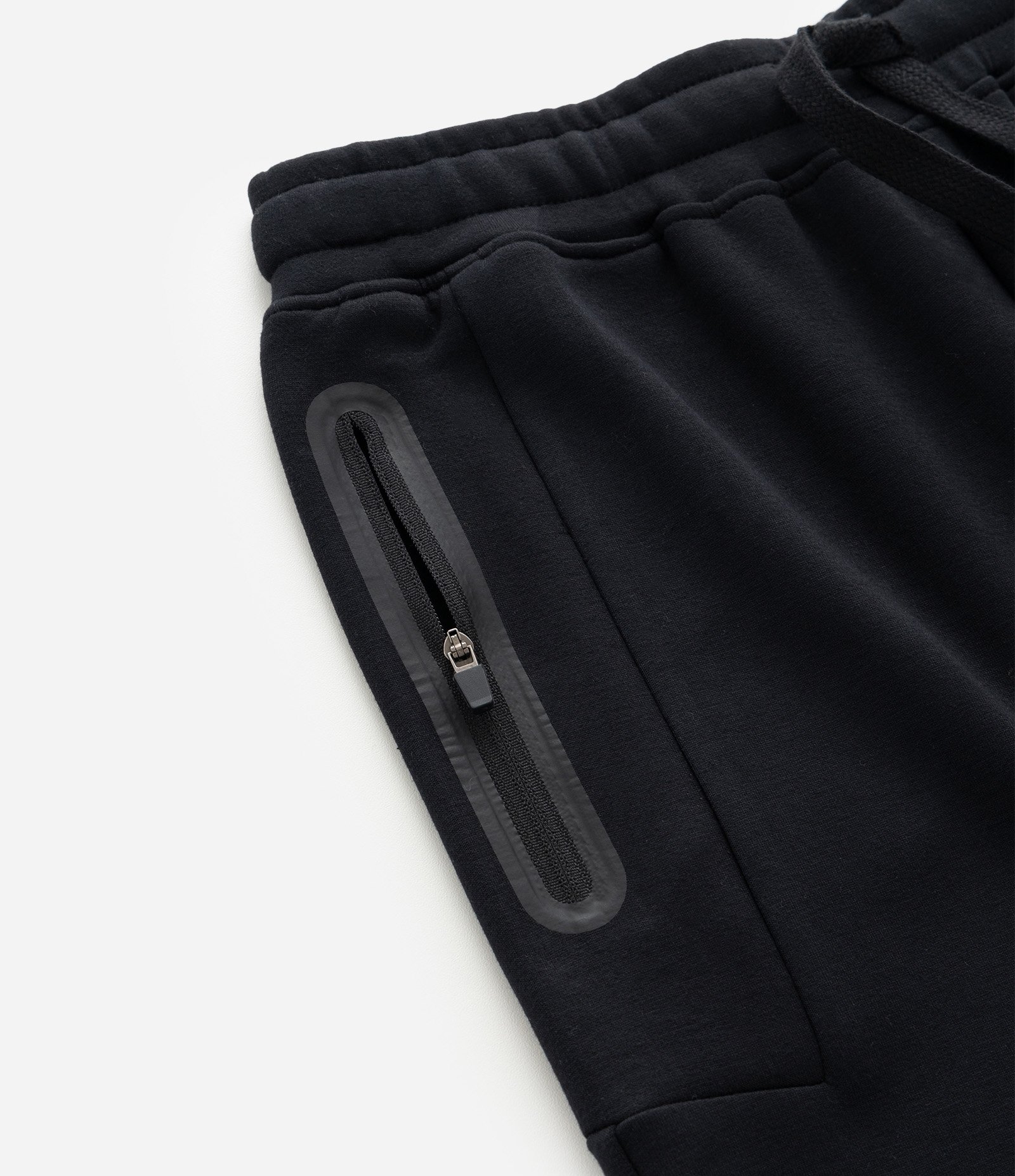 Bermuda Infantil com Lettering e Zíper no Bolso– Tam 5 a 14 Anos Preto 4