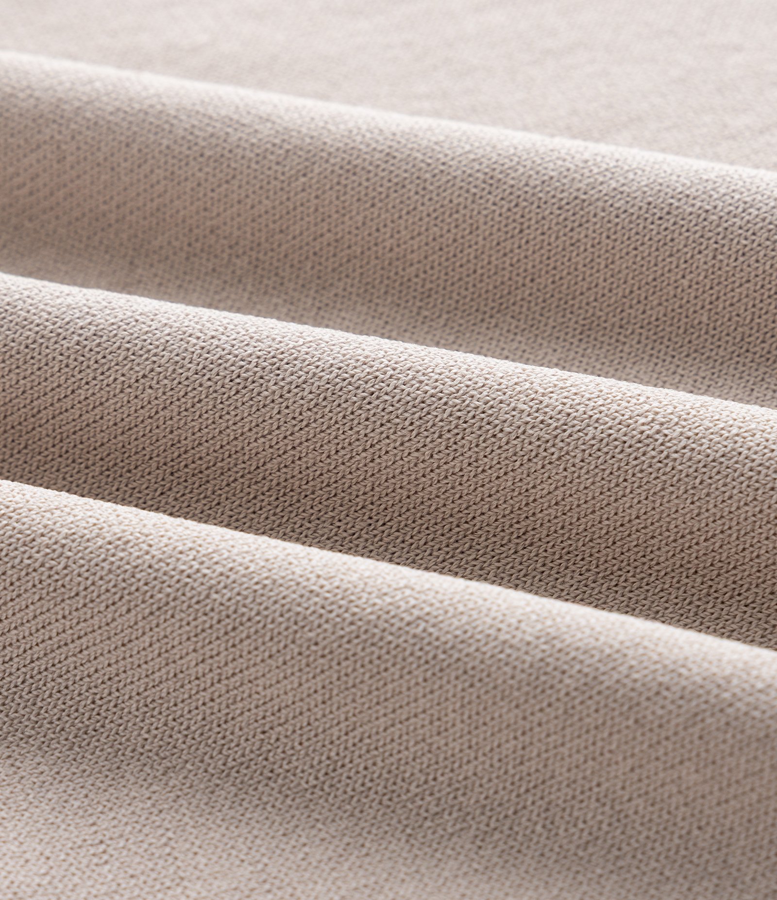 Suéter Regular em Viscose com Efeito Tricô Bege 6