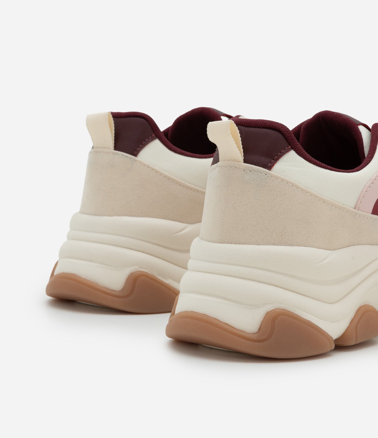 Tênis Chunky em PU Texturizado com Cadarço Multicores 5