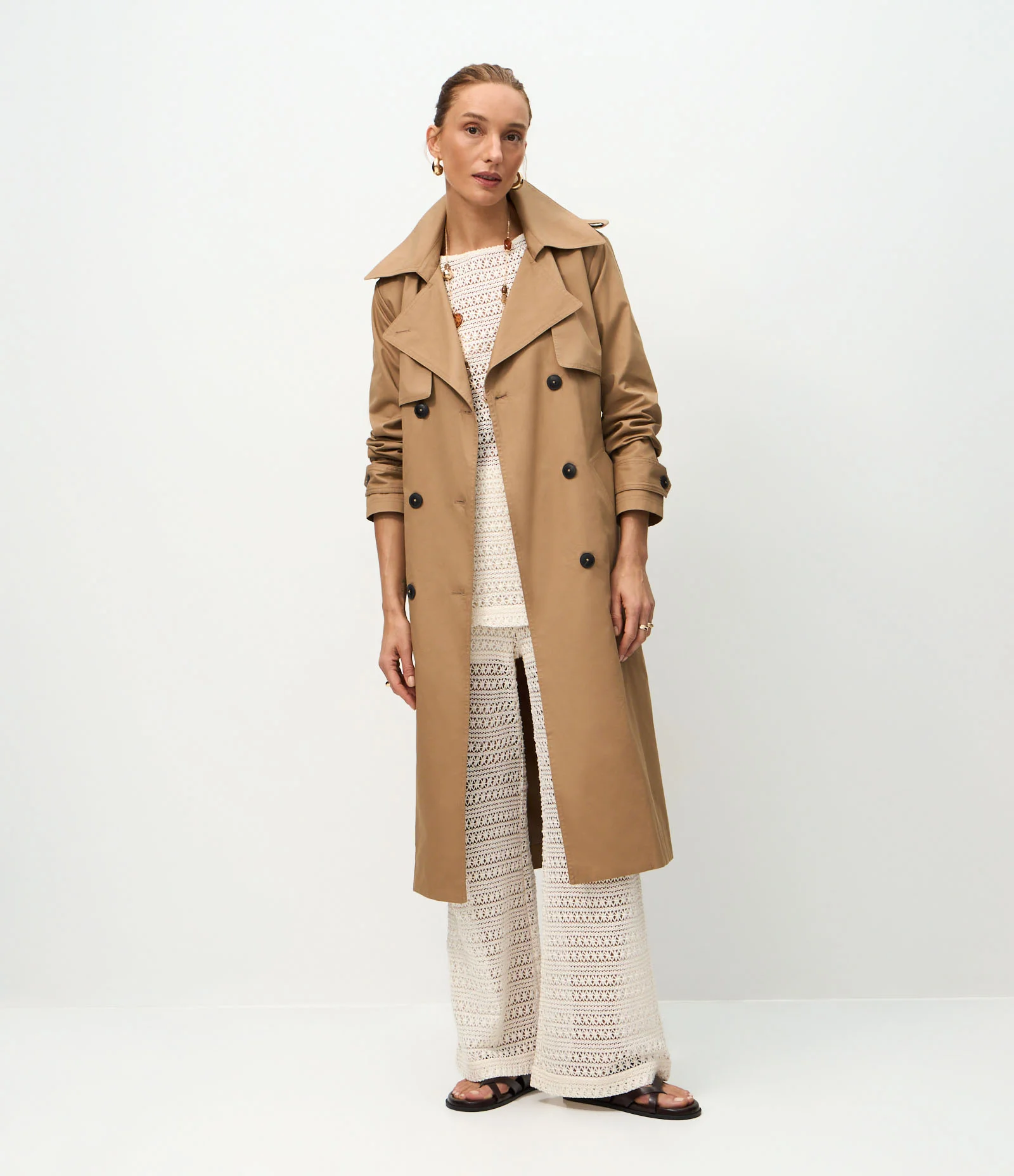 Blusa em Tricô com Textura Off White 2