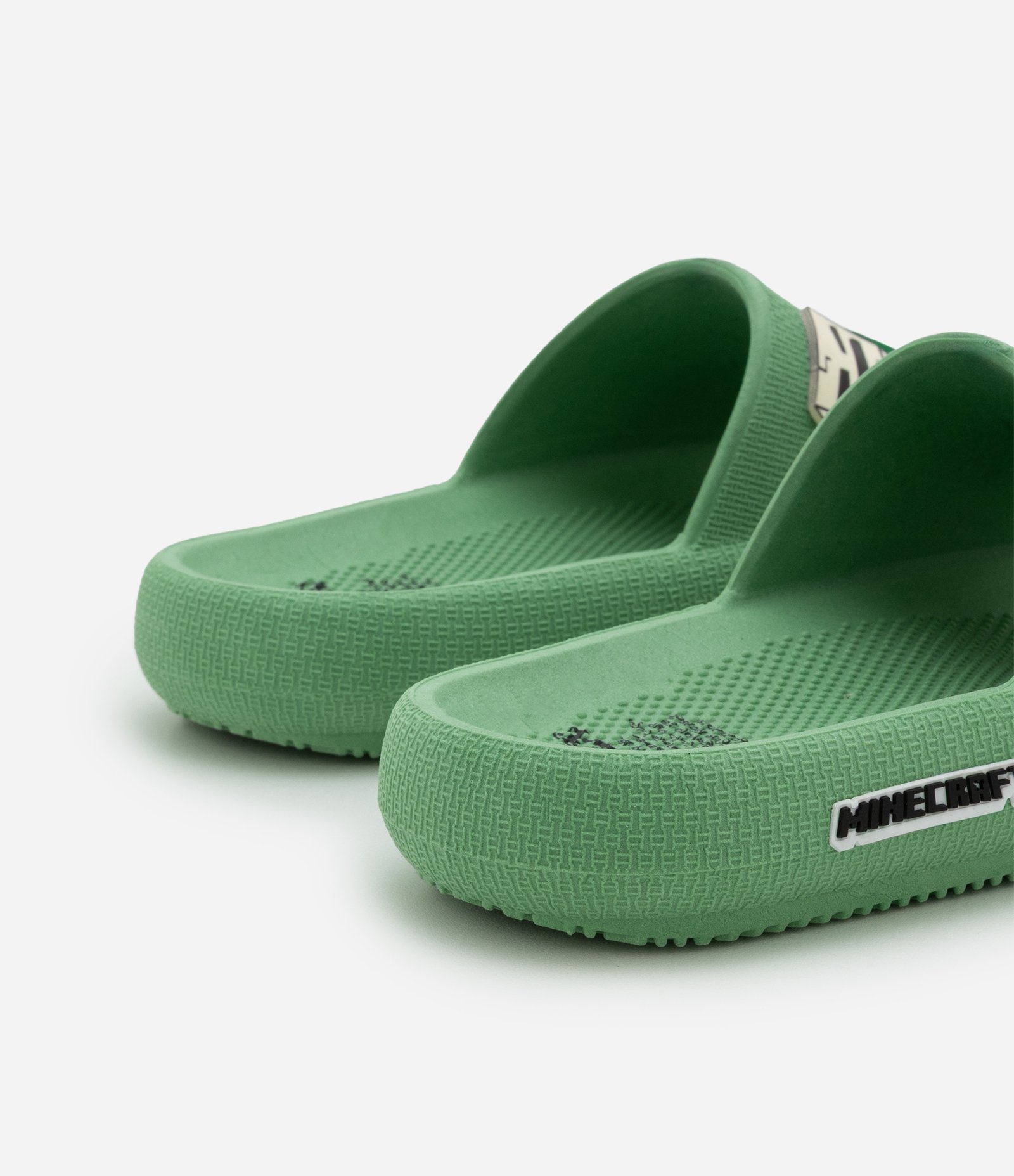 Chinelo Infantil Slide Com Personagens Minecraft – Tam 27/28 a 33/34 Verde 3