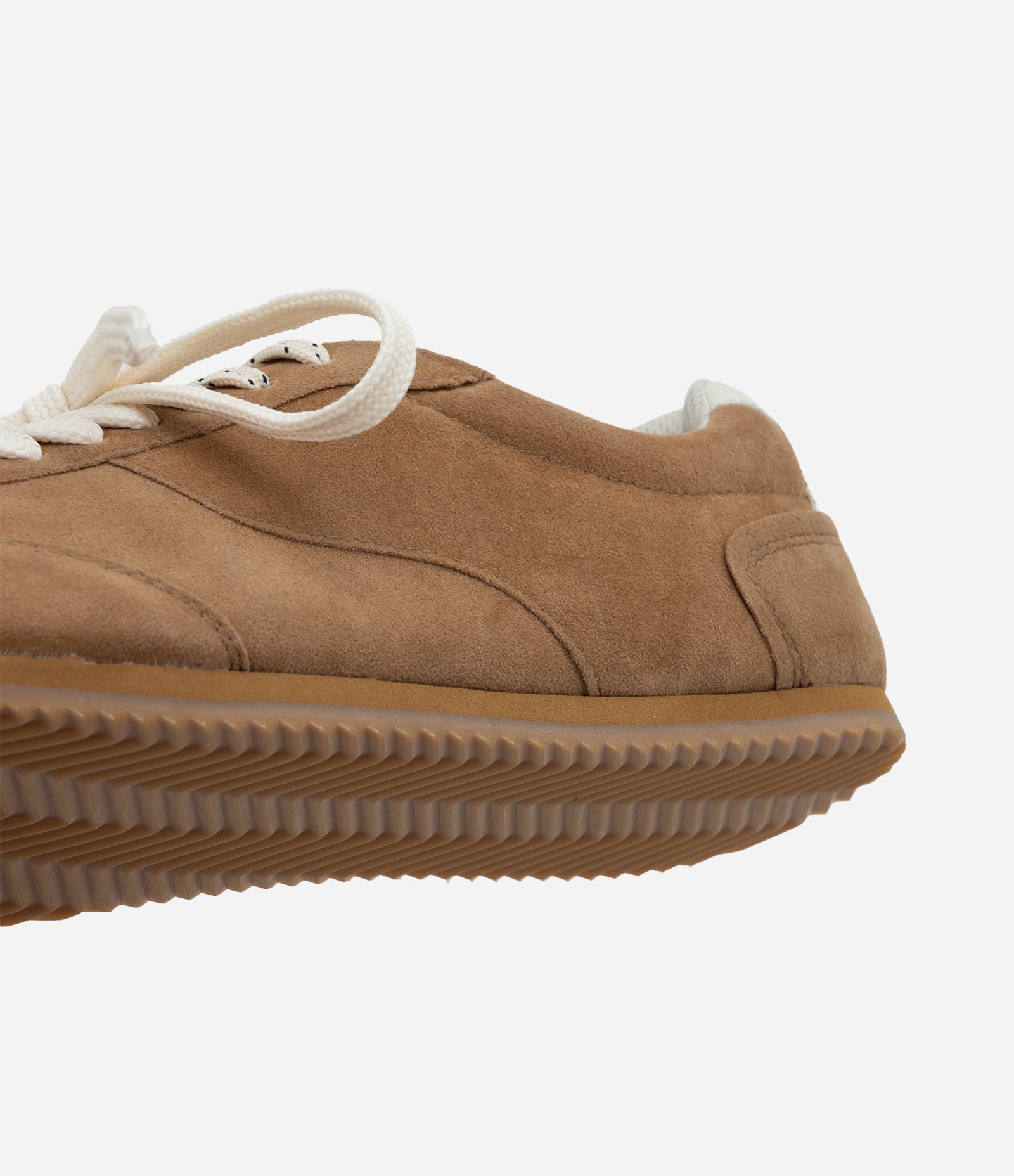 Tênis Chuteira Flat com Cadarço e Laço Decorativo Marrom 5