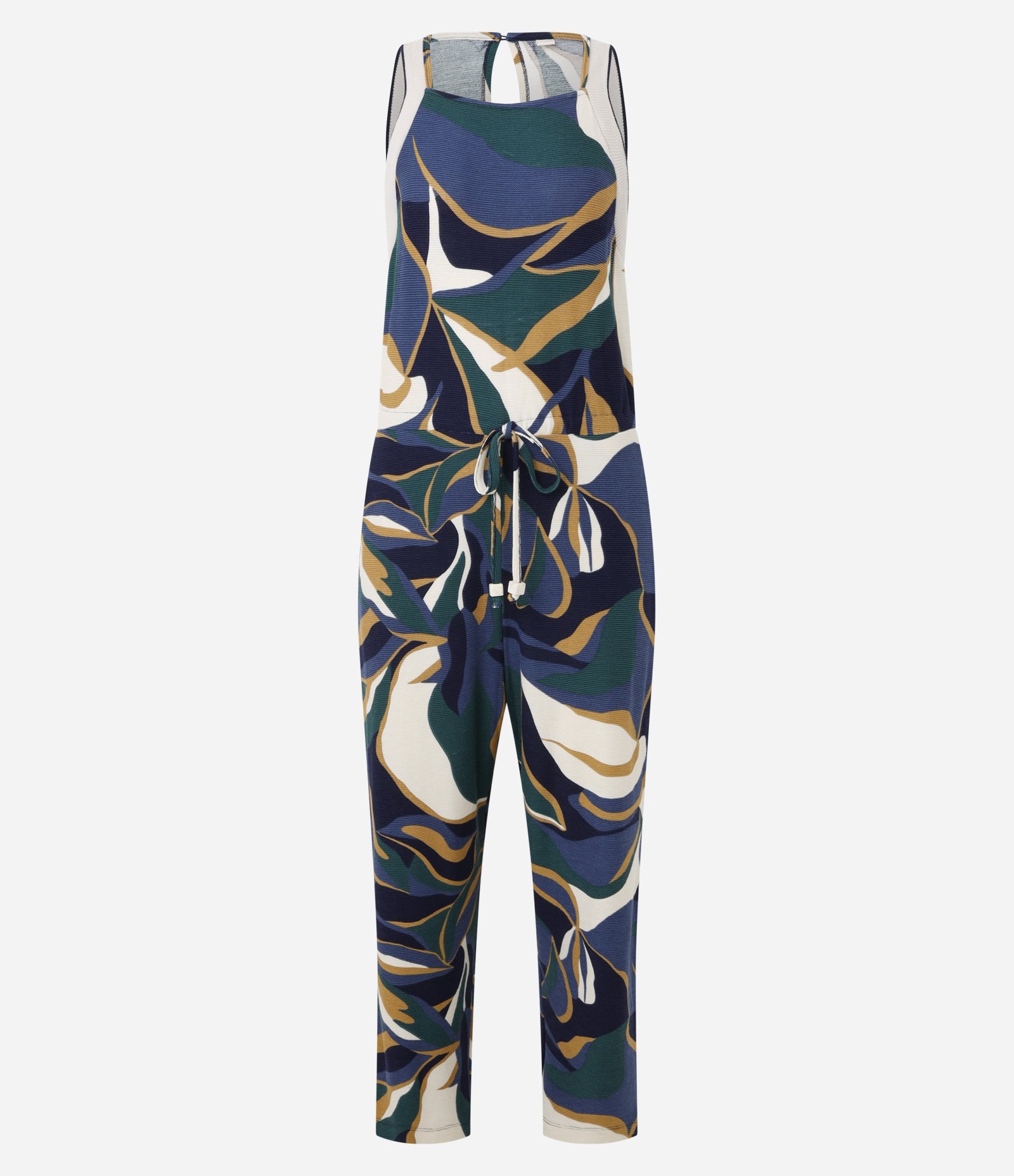 Macacão Sem Mangas com Estampa Abstrata Multicores 5