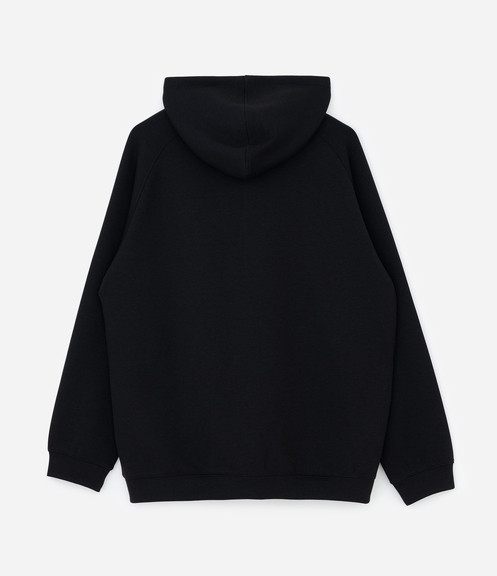 Casaco Tech Fleece Esportivo com Capuz e Zíper Preto 6
