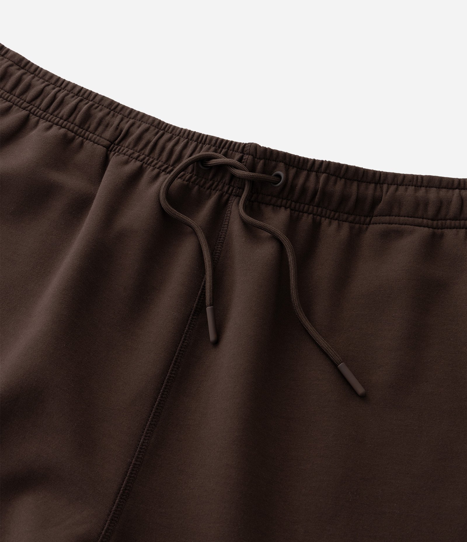 Calça Esportiva Reta em Moletom Tech com Bolsos Marrom Escuro 10