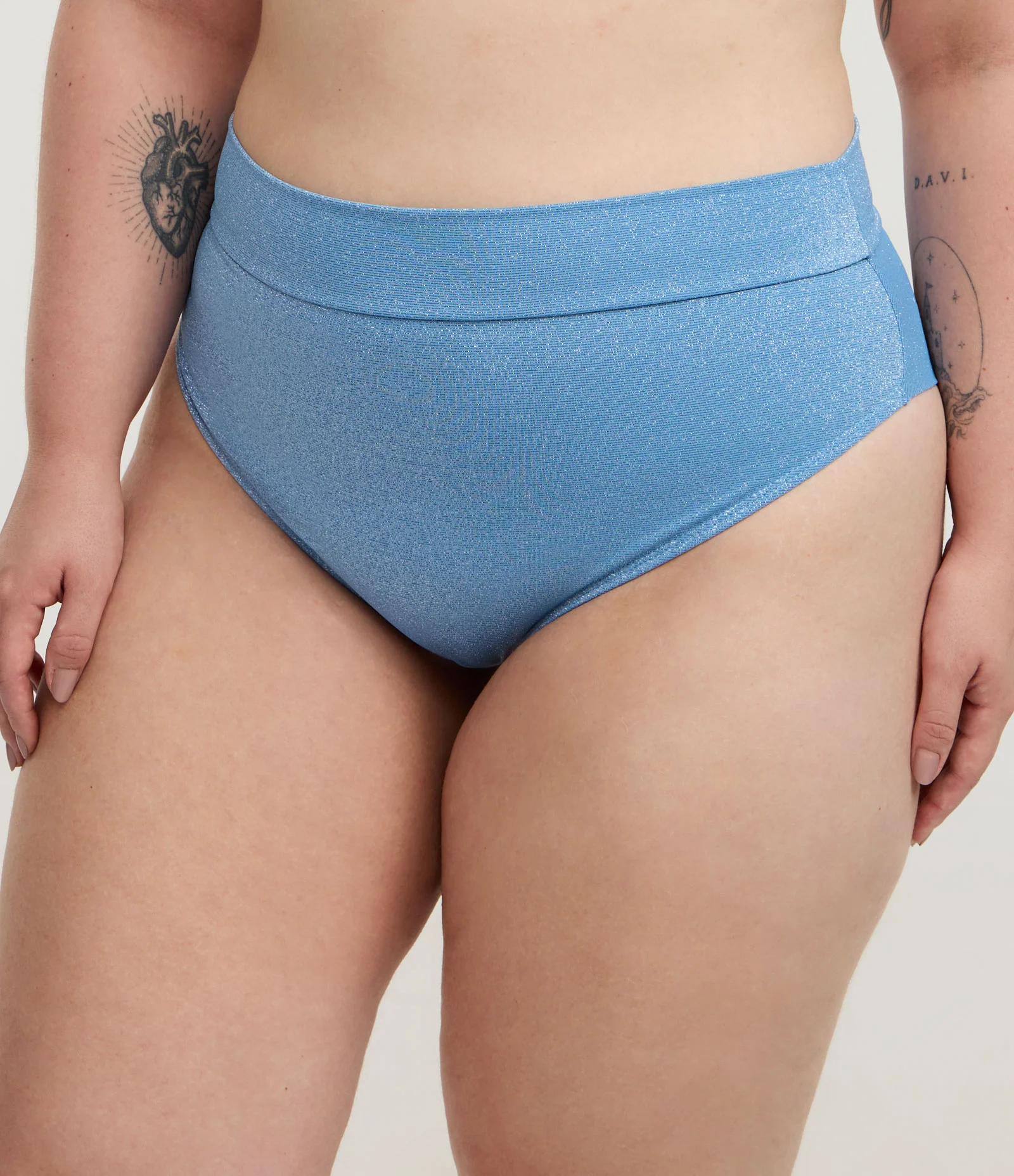 Biquíni Calcinha Hot Pants Fio Duplo Curve & Plus Size Azul 2