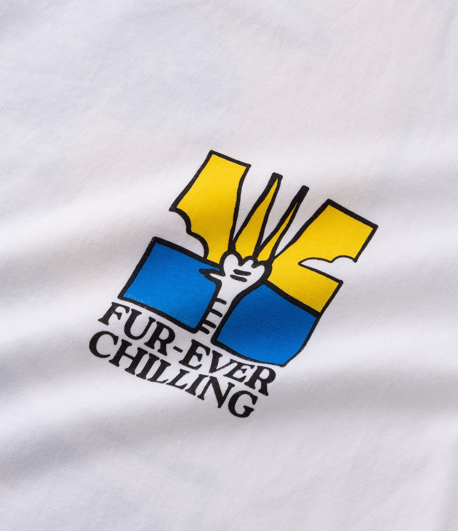 Camiseta Comfort em Algodão com Estampa de Gato Surfista Branco 10