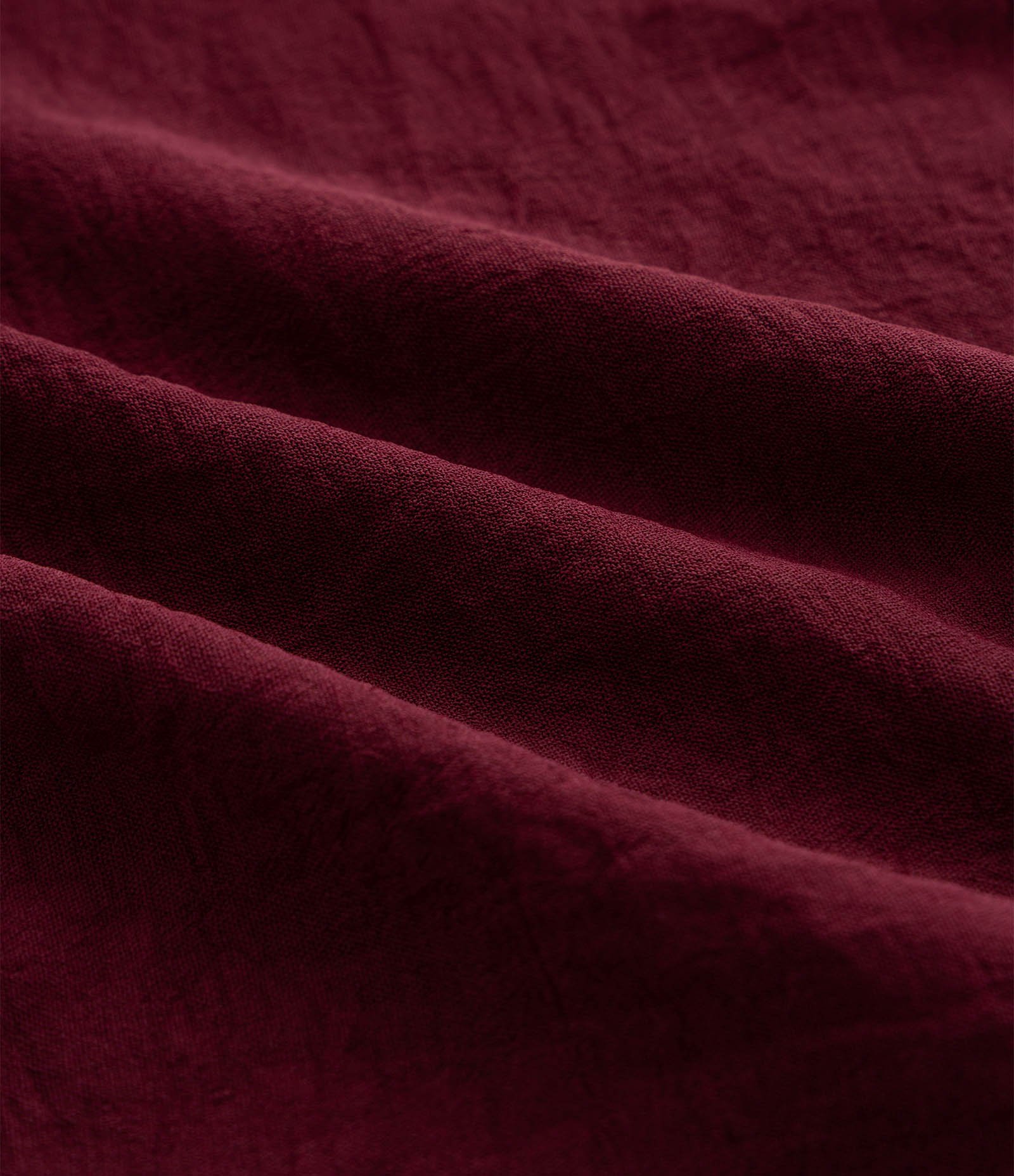 Short Curto em Crepe com Cós Elástico Curve & Plus Size Bordô 3