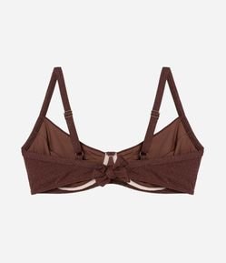 Biquini Top com Fio Metalizado e Texturizado Curve & Plus Size