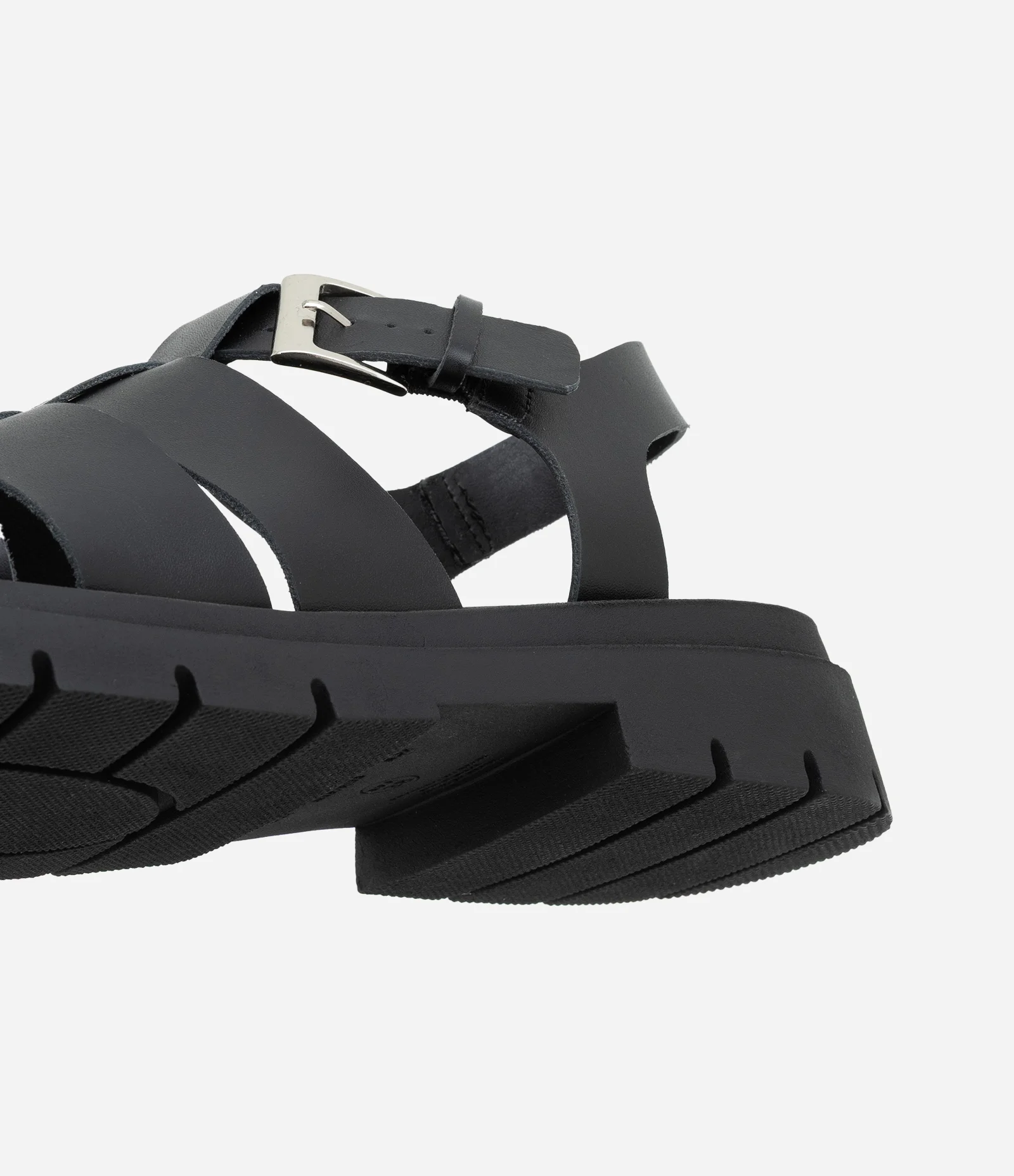 Sandália Sport Sandal Fisherman em Couro Preto 5