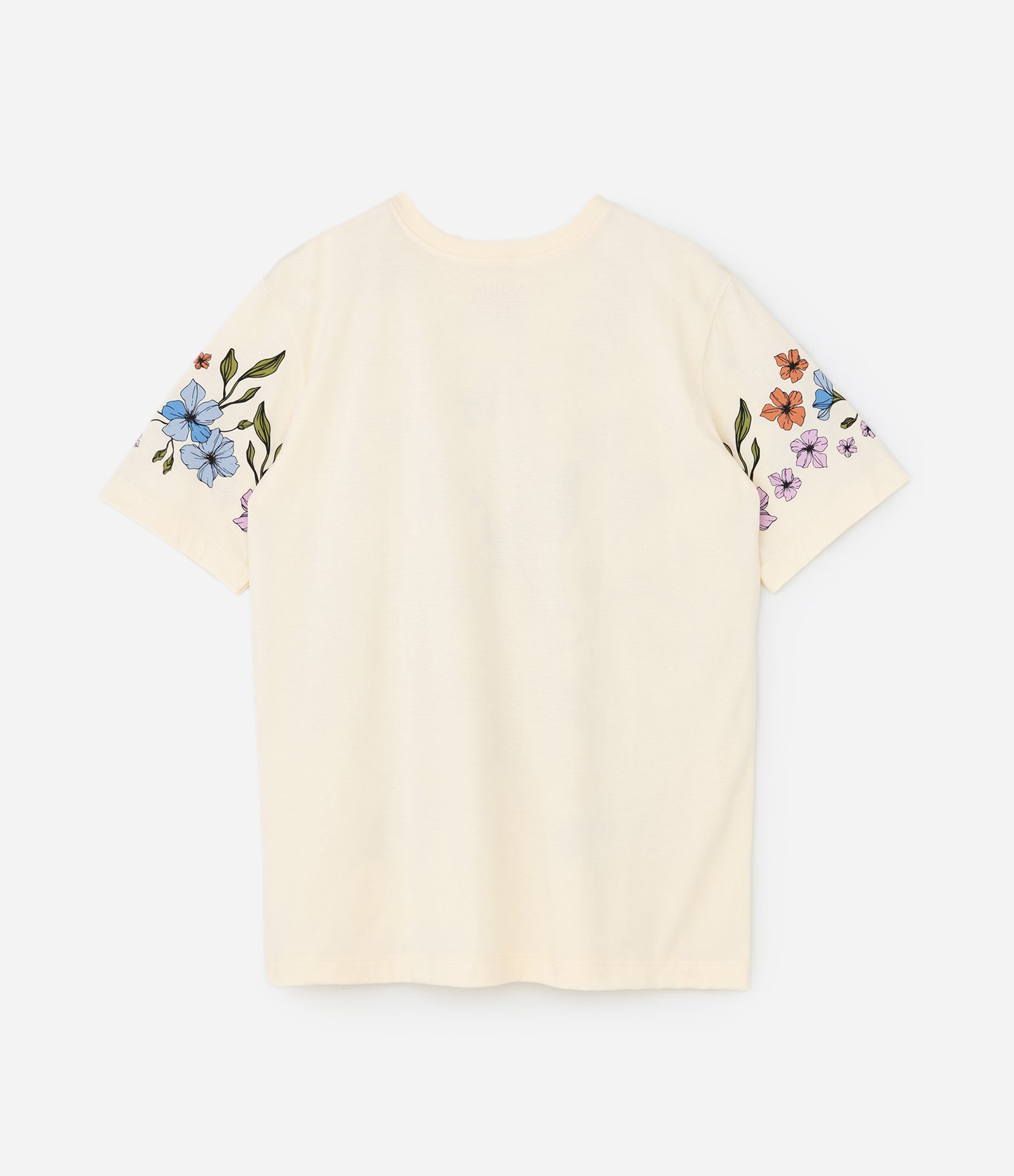 Camiseta com Estampa de Borboletas Curve e Plus Size Amarelo 5