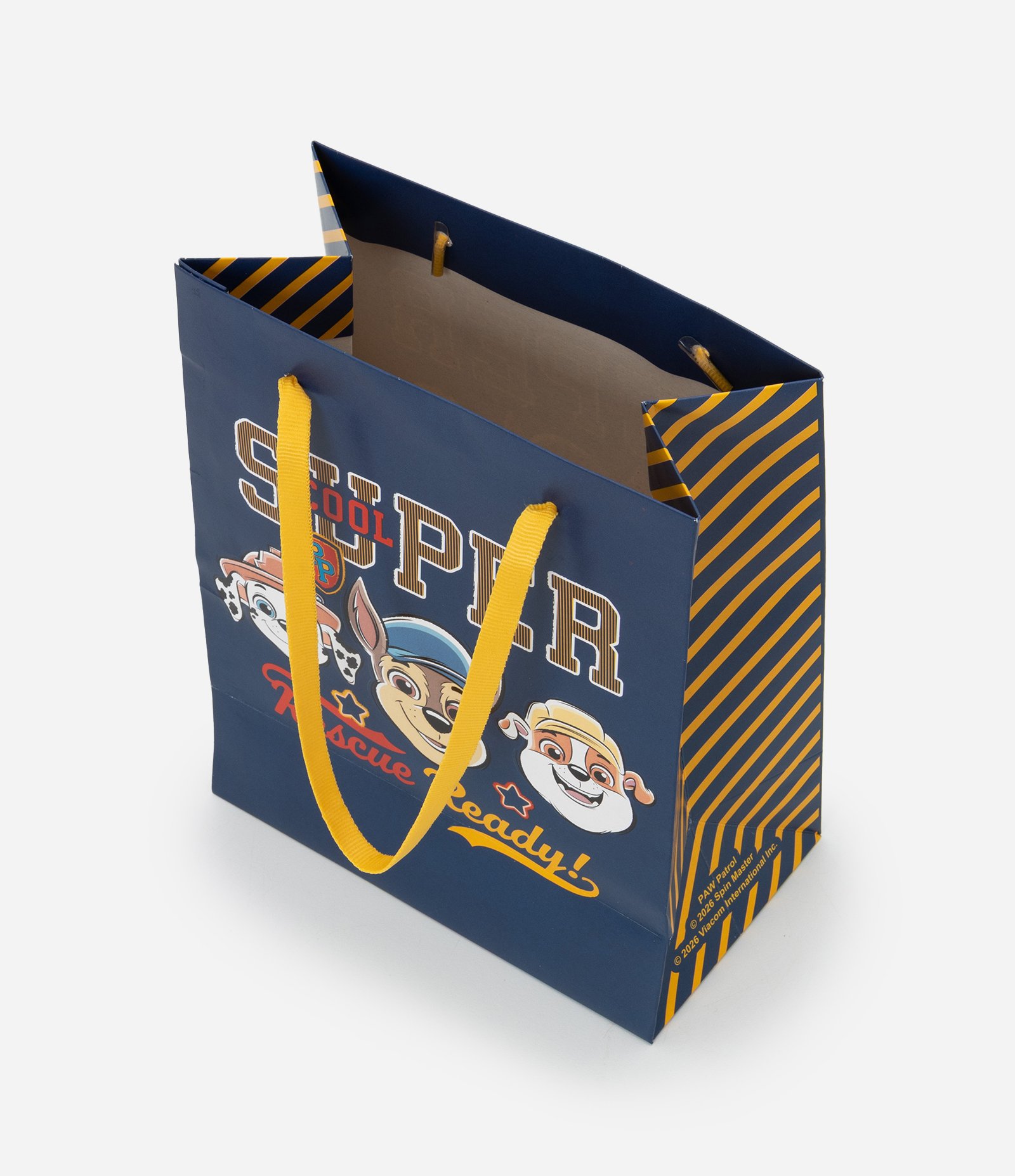 Embalagem de Presente Pequena com Estampa Patrulha Canina Azul 3