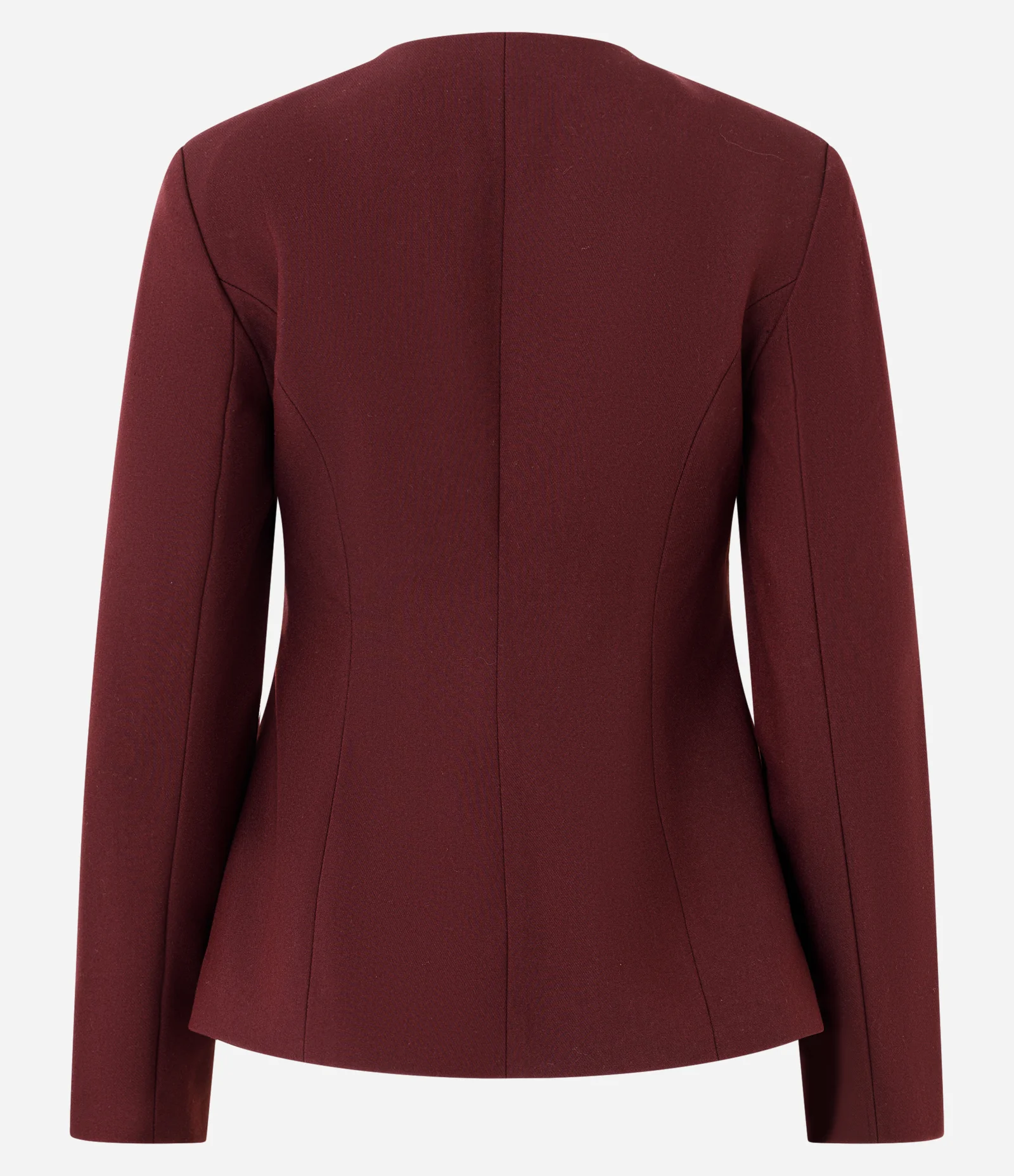 Blazer Alfaiatado com Abotoamento Frontal e Bolsos Vermelho 5