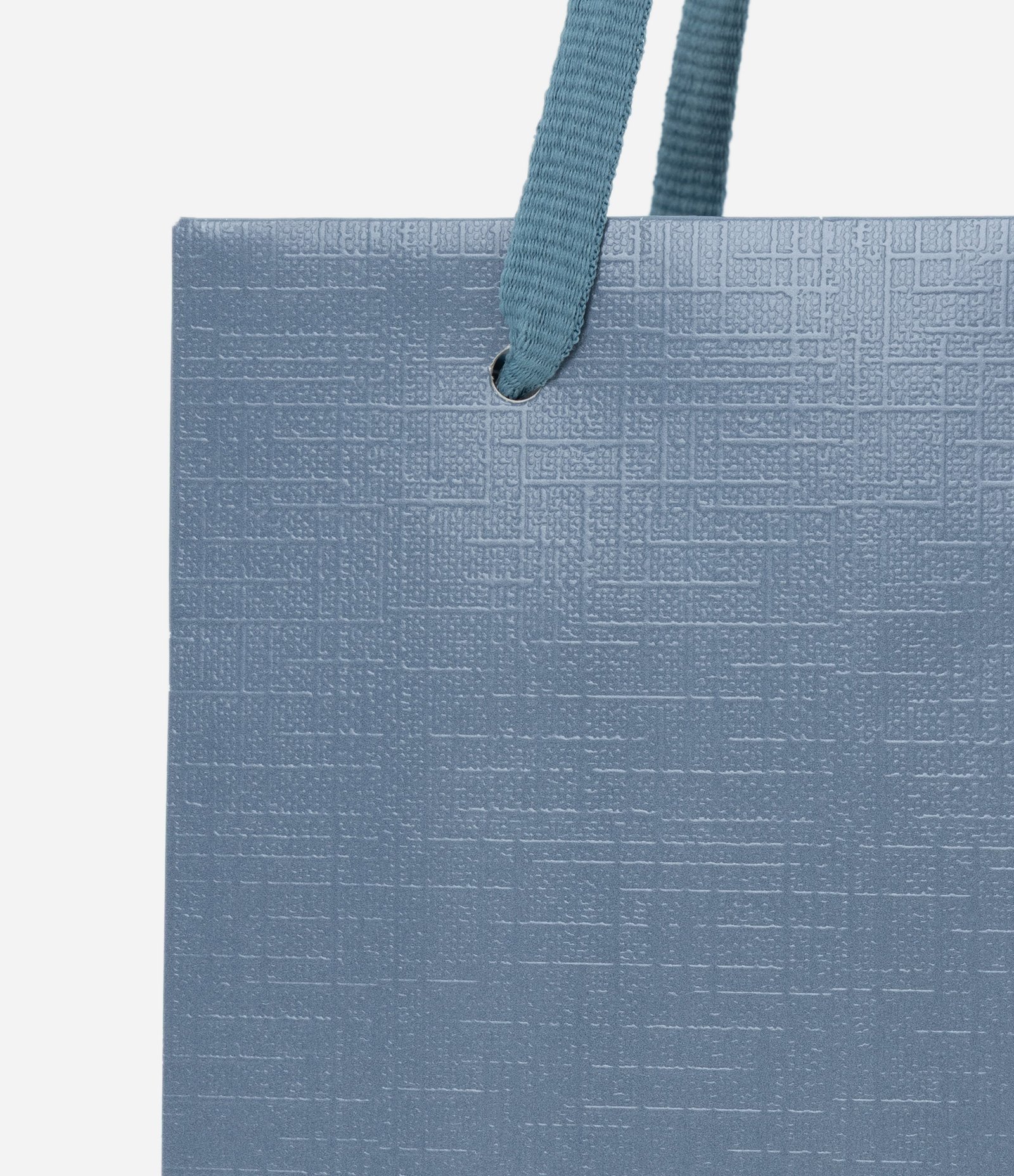 Embalagem de Presente Extra Pequena com Textura Azul 2