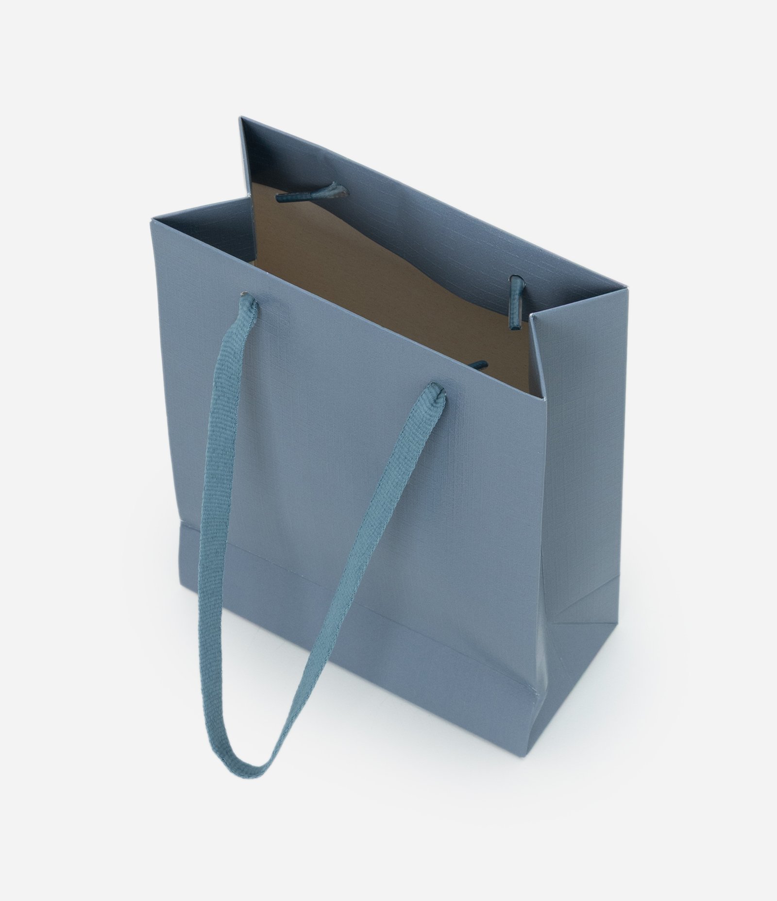 Embalagem de Presente Extra Pequena com Textura Azul 3