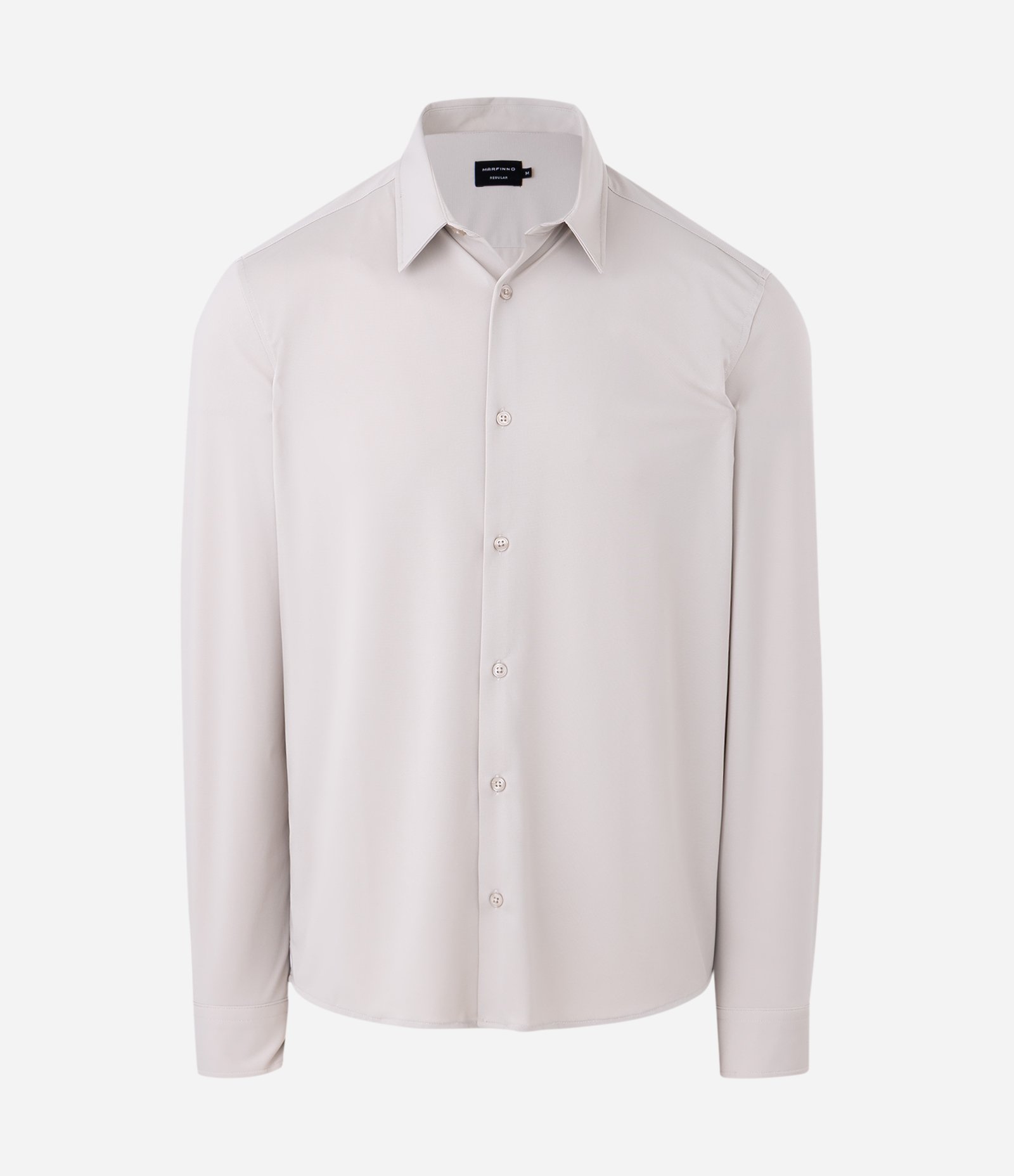 Camisa Performance em Poliamida Toque Gelado Bege 5