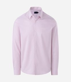 Camisa com Fibra de Bambu Maquinetada com Listras